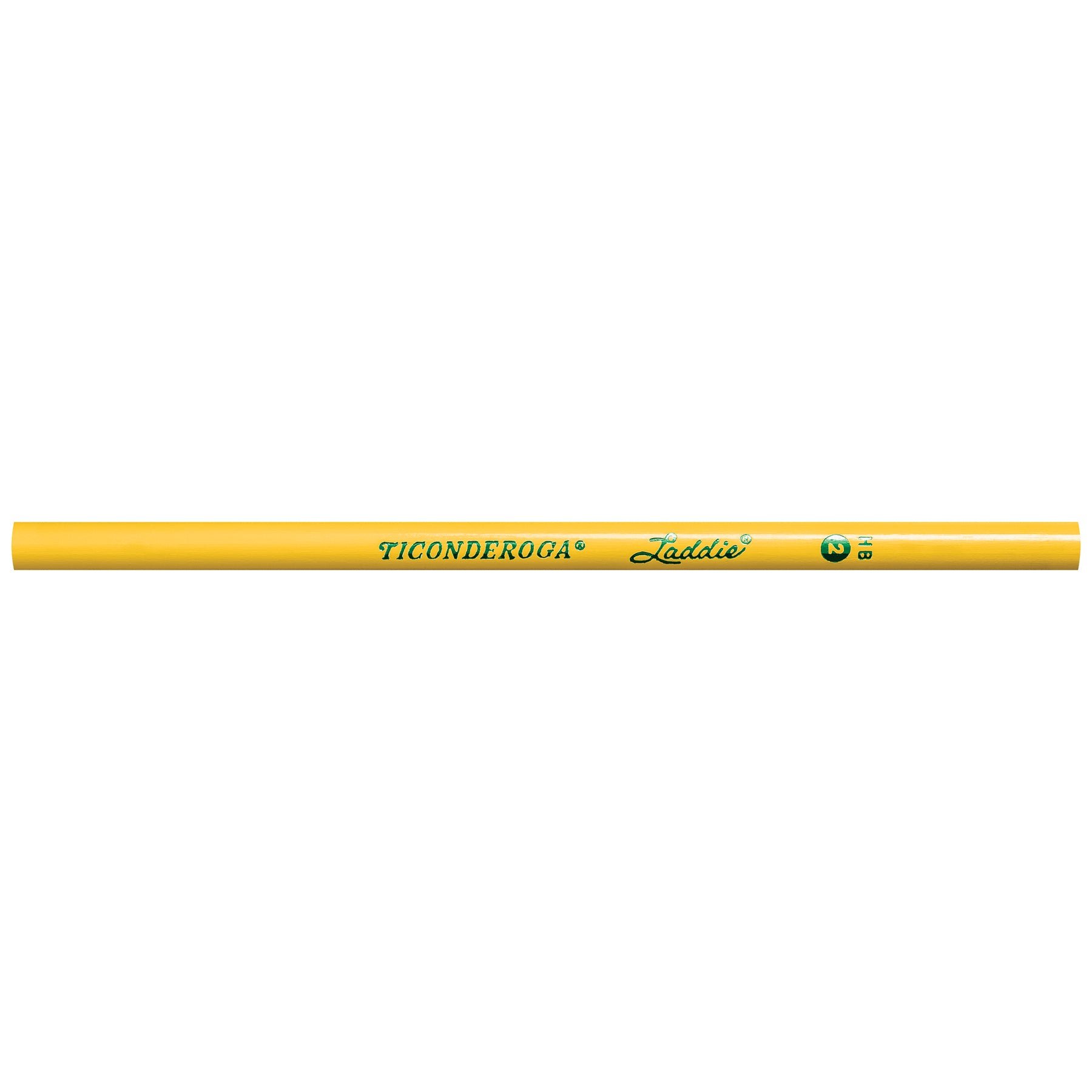 Laddie® Wood-Cased Pencils, #2 HB Soft, Yellow, 12 Per Pack, 3 Packs