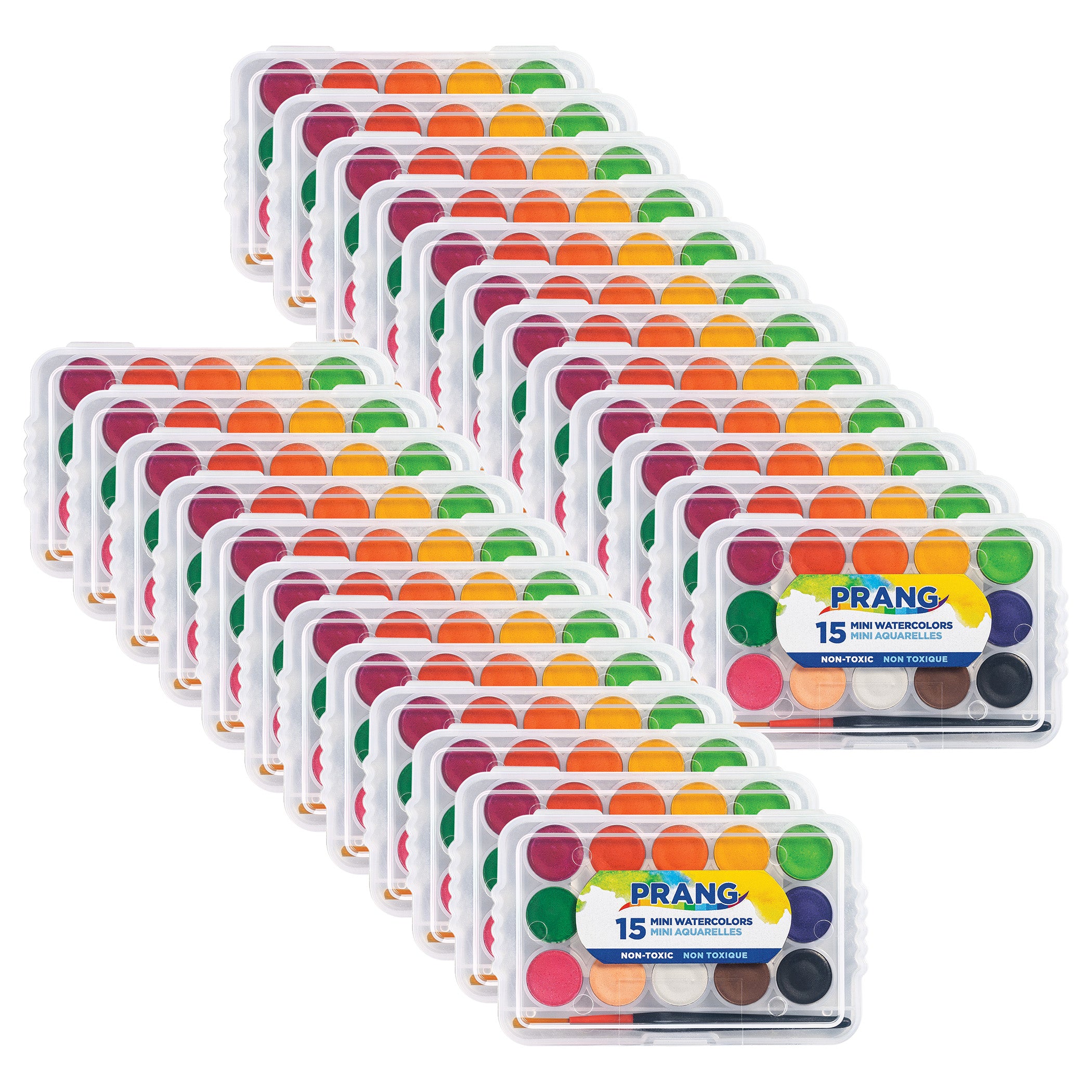 Mini Watercolor Set, Pack of 24