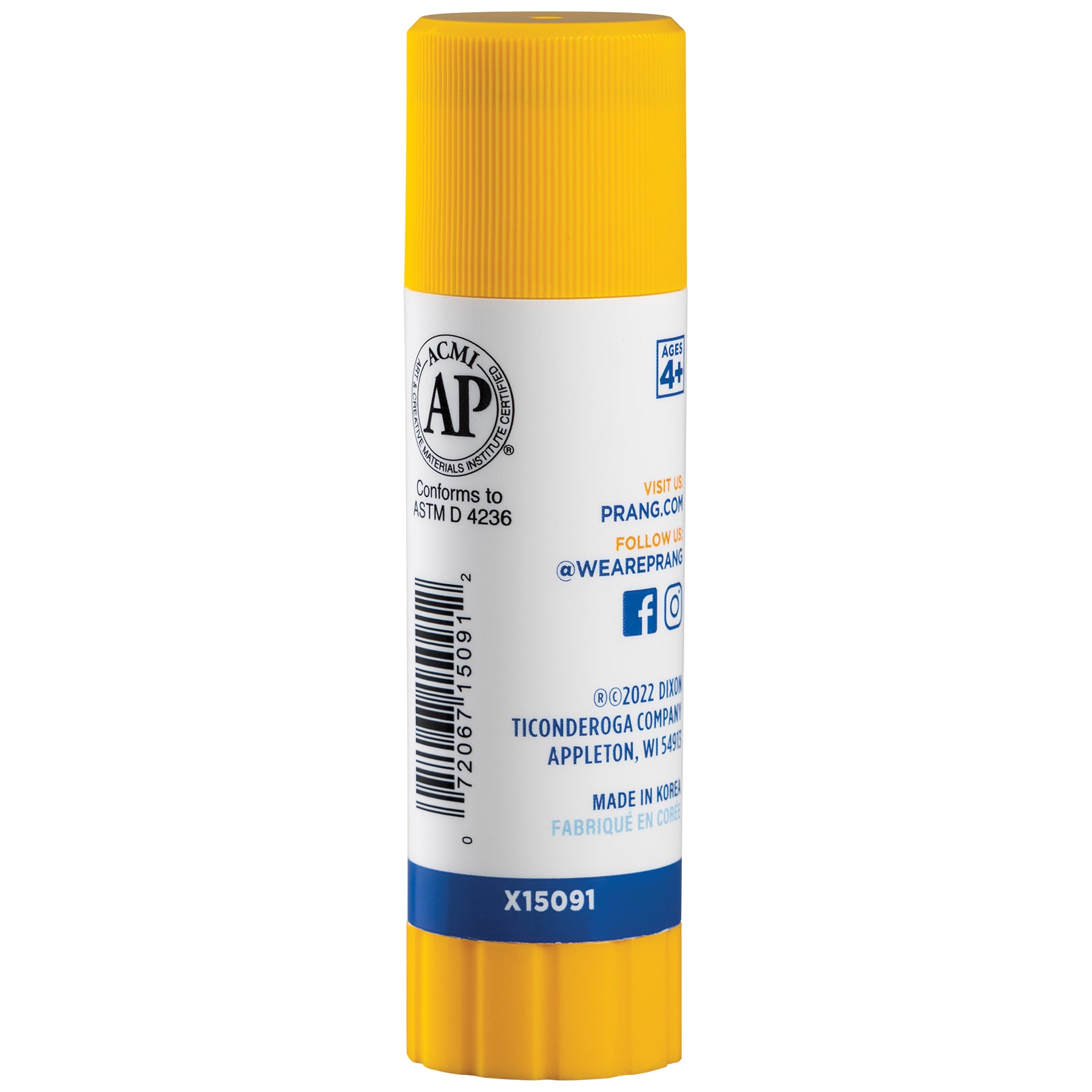 Washable Glue Stick, Blue, 1.27 Oz, Pack of 6