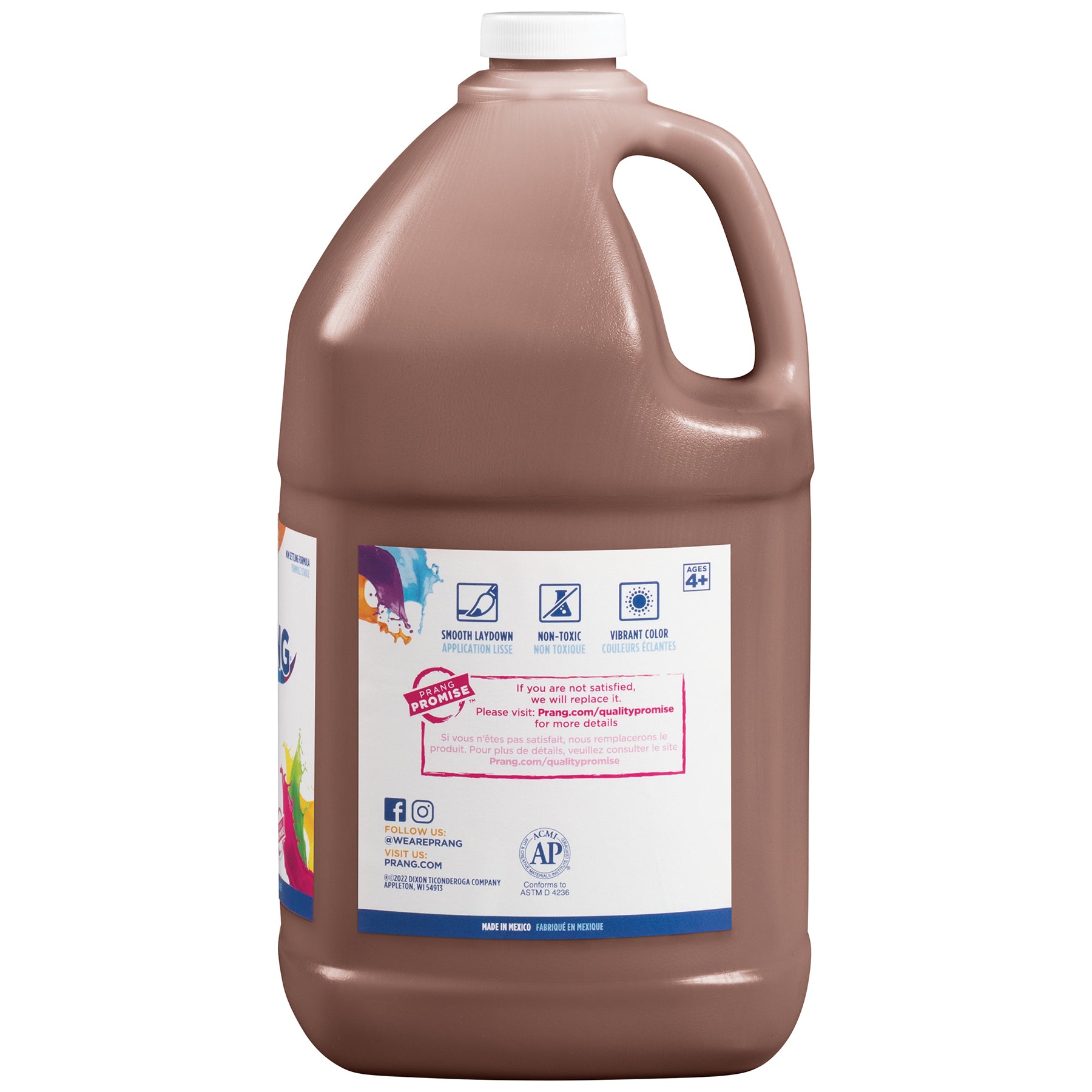 Ready-to-Use Tempera Paint, Brown, 1 Gal