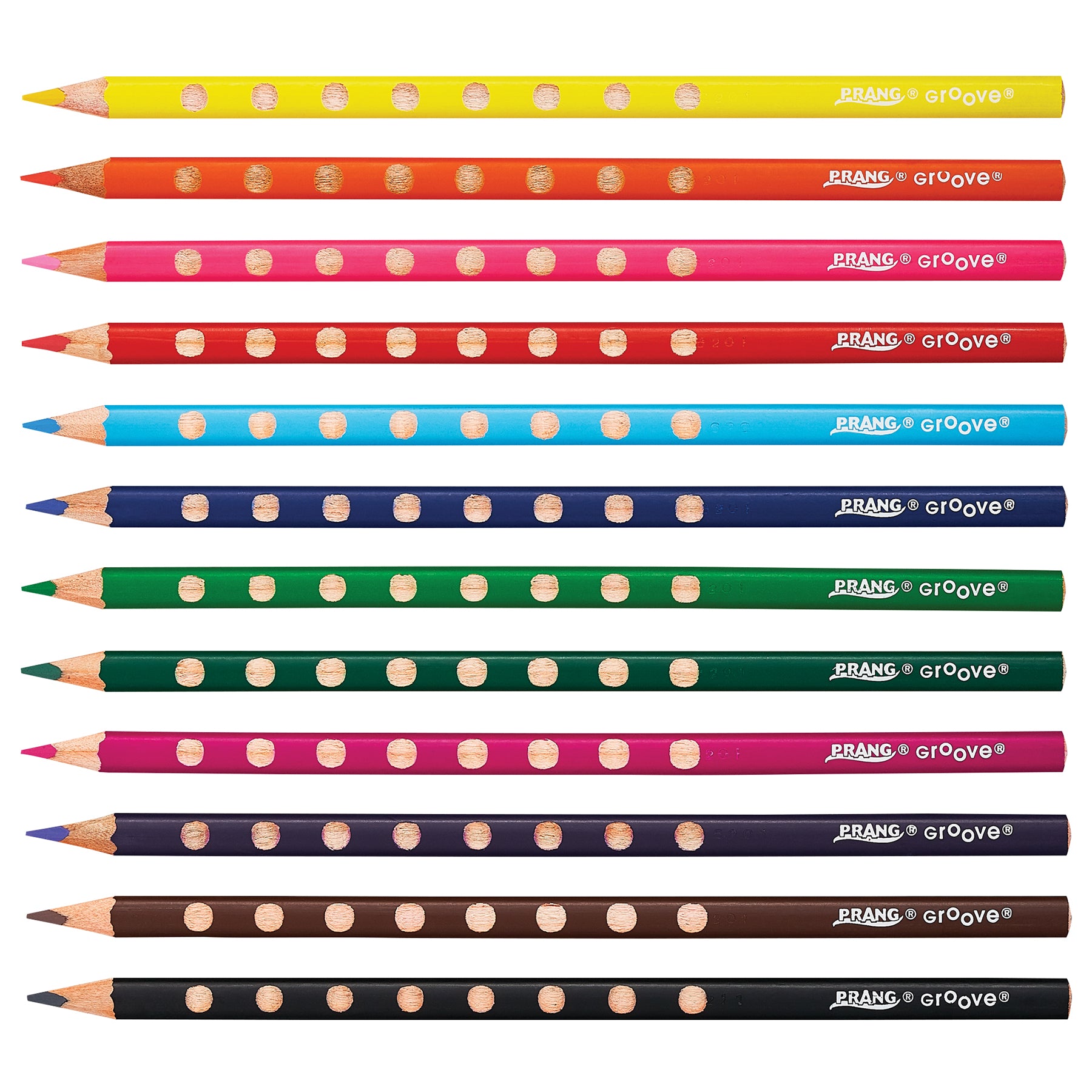 Groove Slim 3.3mm Colored Pencils, 144 Per Pack