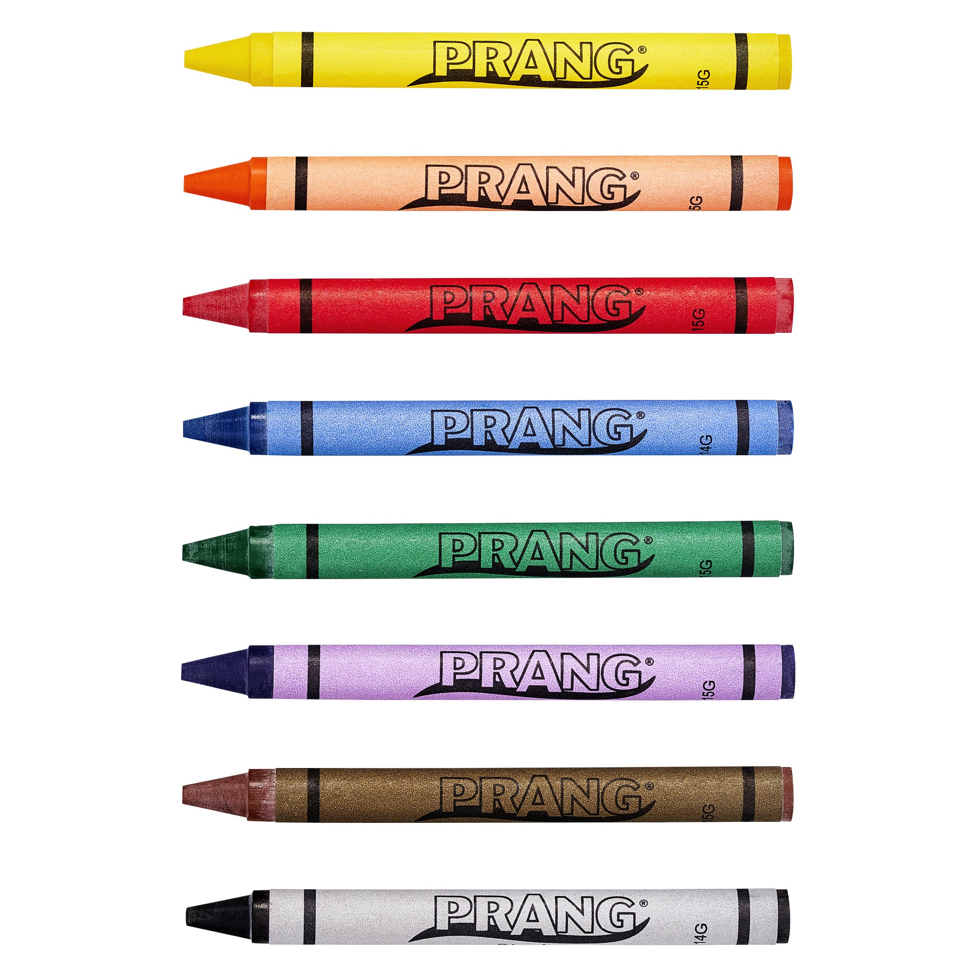 Crayons, Master Pack, 8 Colors (50 Each), 400 Count