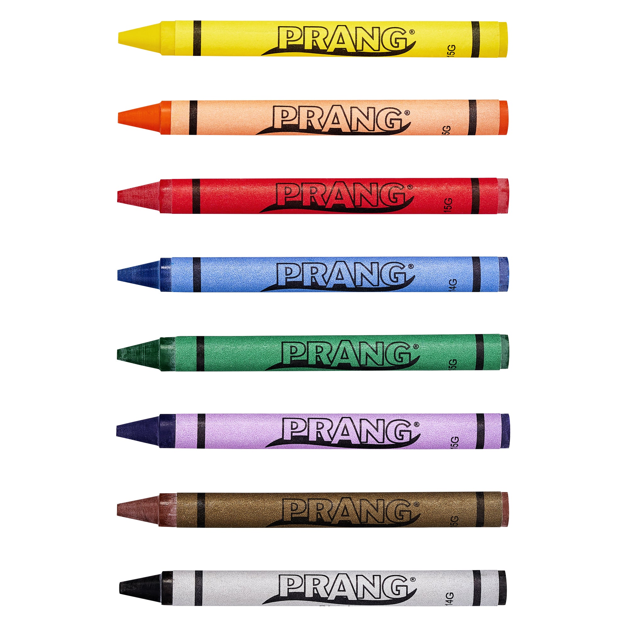 Crayons Master Pack, 8 Colors (100 Each), 800 Count