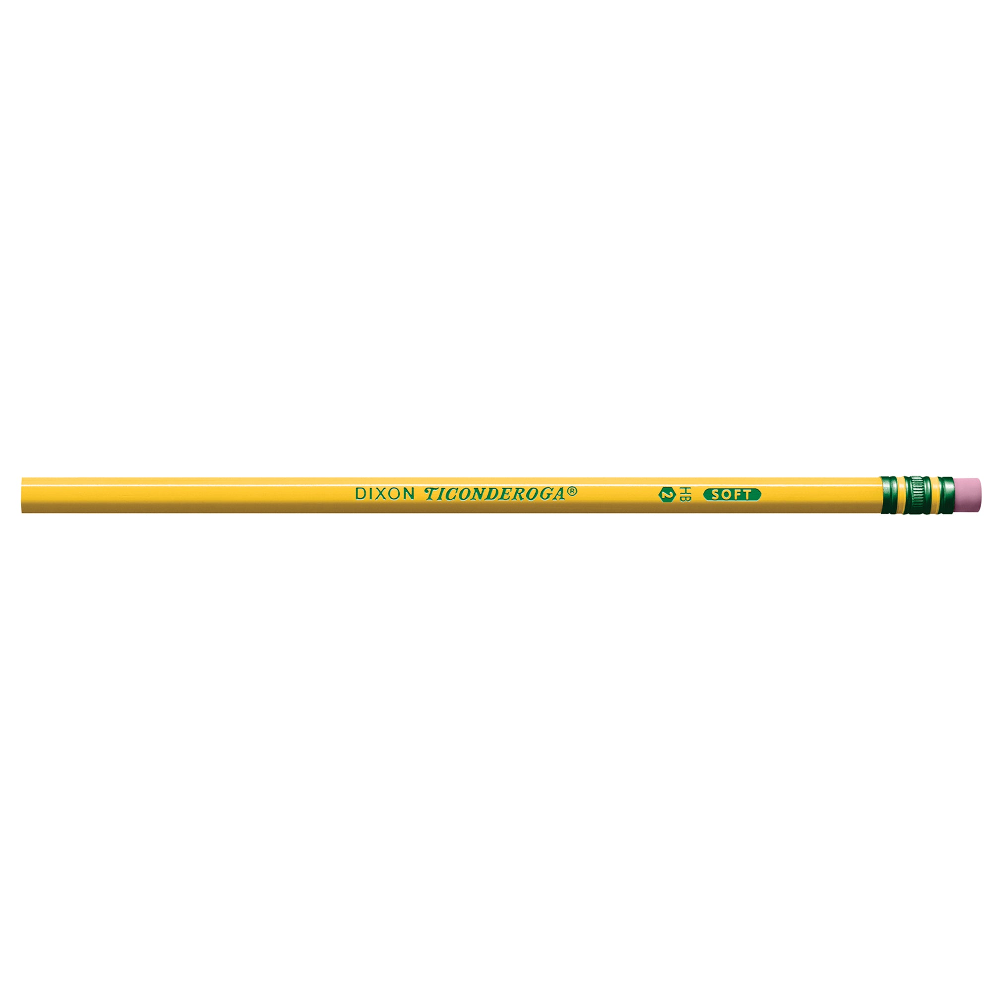 Original Ticonderoga® Pencils, No. 2 Soft, Unsharpened, Box of 72