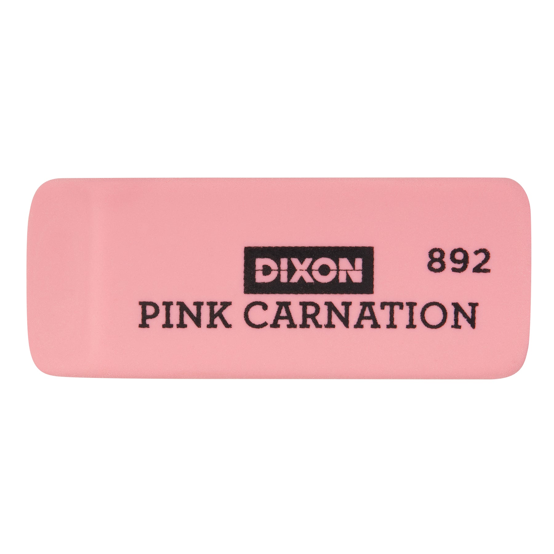 Pink Carnation Erasers, Small, 2 x 3/4 x 7/16, Pack of 36