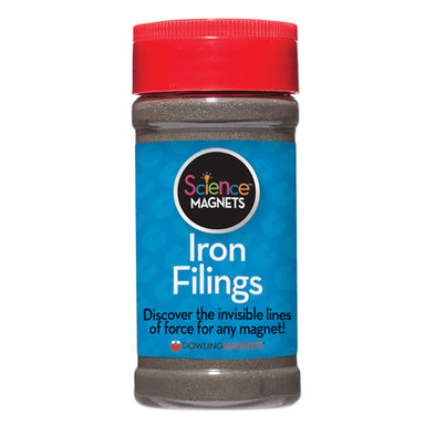 Iron Filings, 12 oz. Per Jar, 3 Jar - A1 School Supplies