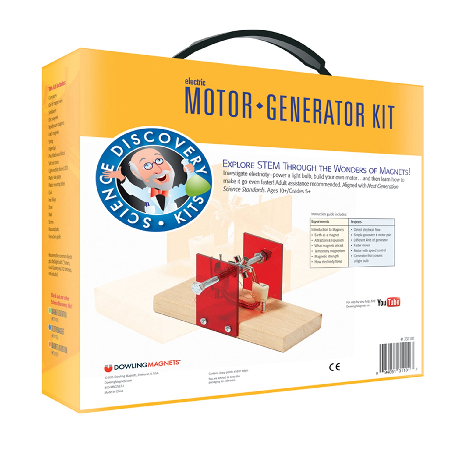 Electric Motor/Generator Kit