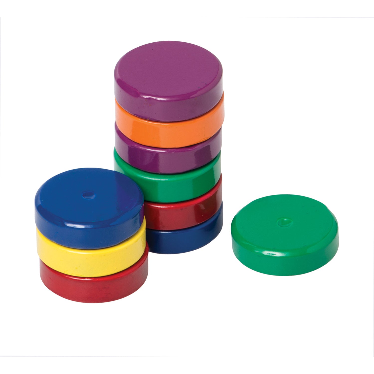 Ceramic Disc Magnets, 3/4", 10 Per Pack, 6 Packs - A1 School Supplies