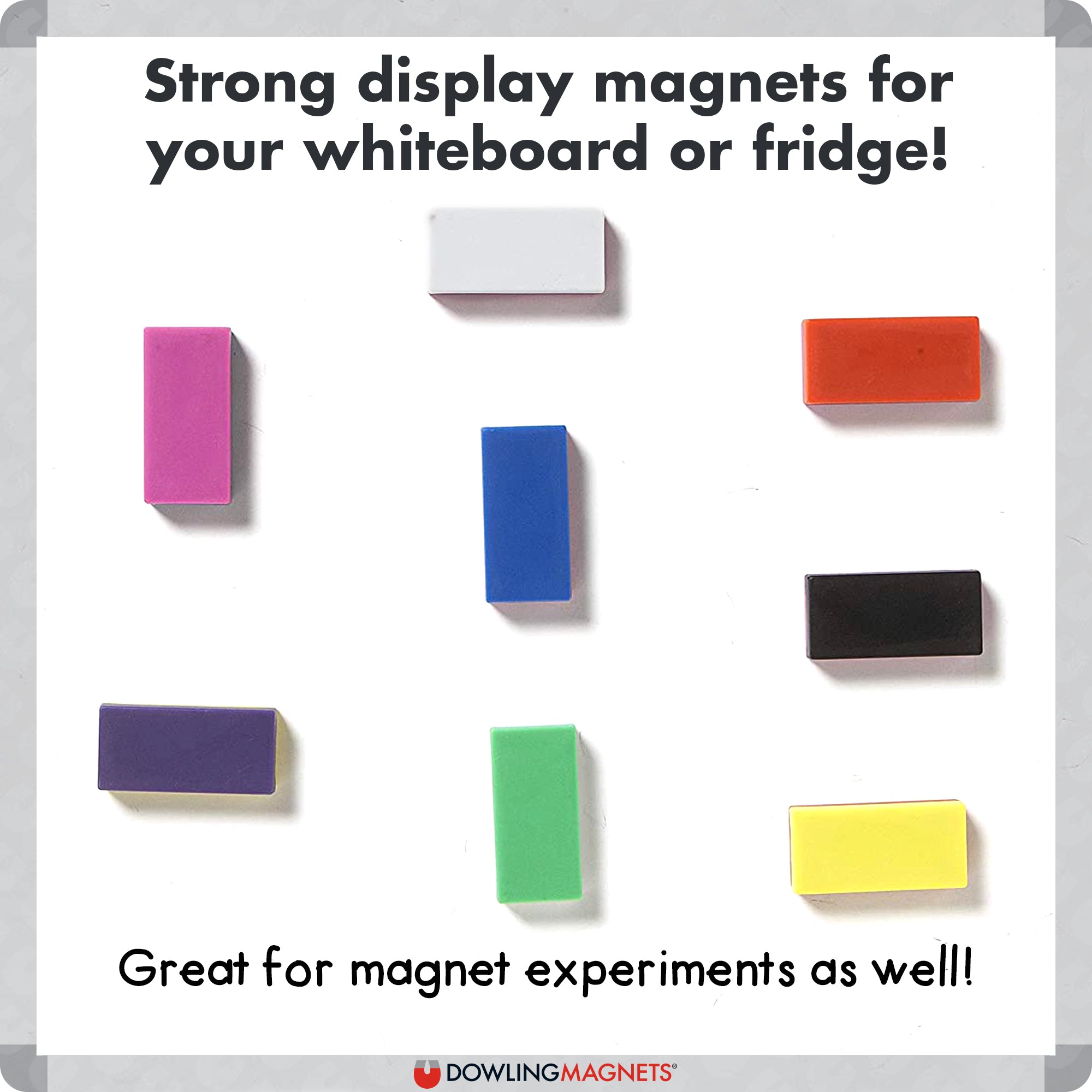 Block Magnets Set, Pack of 12