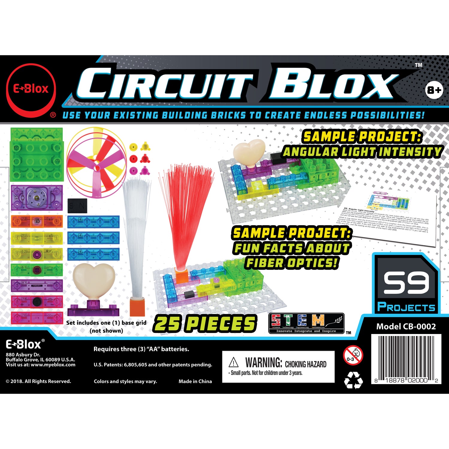 Circuit Blox™ Individual Set, 59 projects - A1 School Supplies