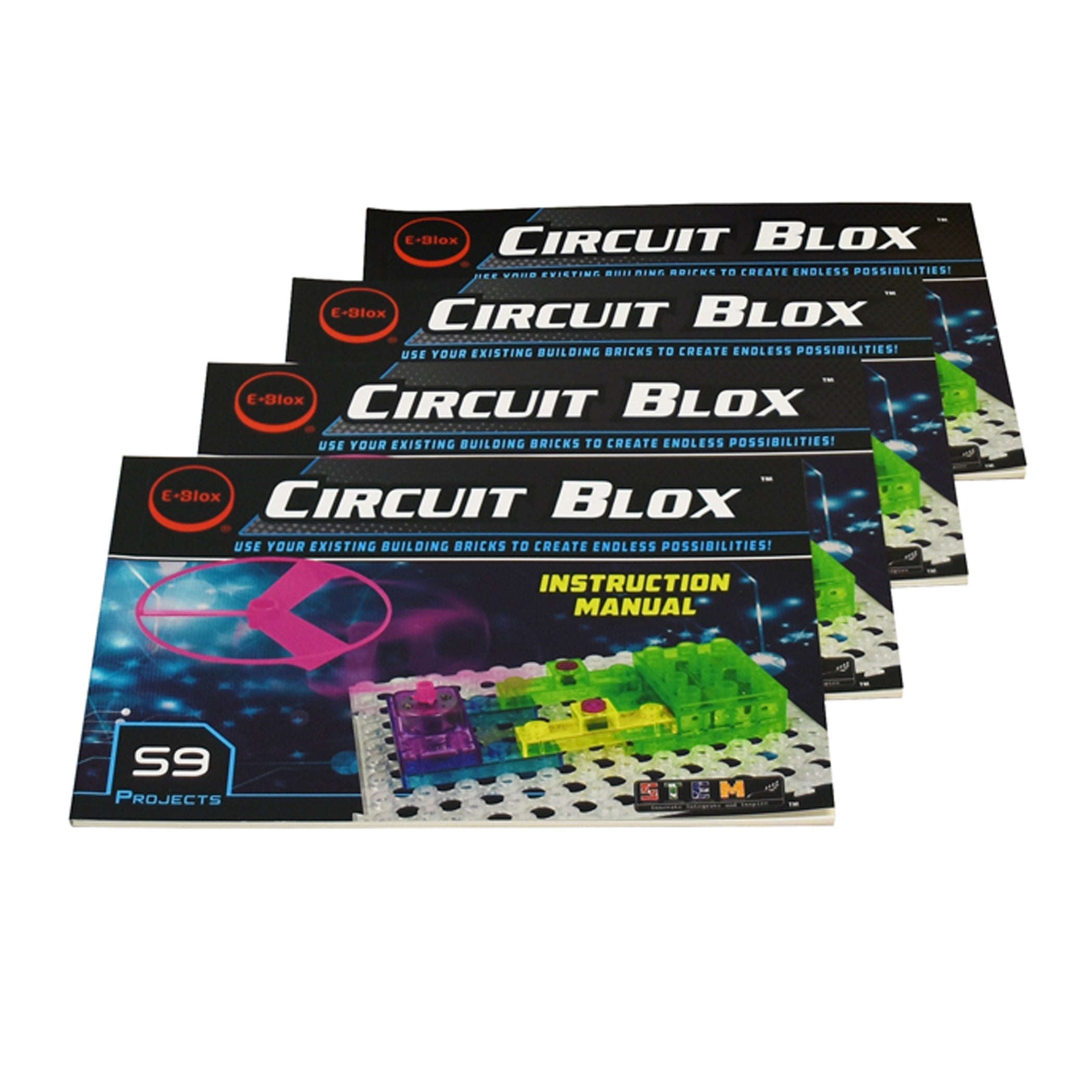 Circuit Blox™ Class Set, 59 Projects Per Kit, 4 Kits