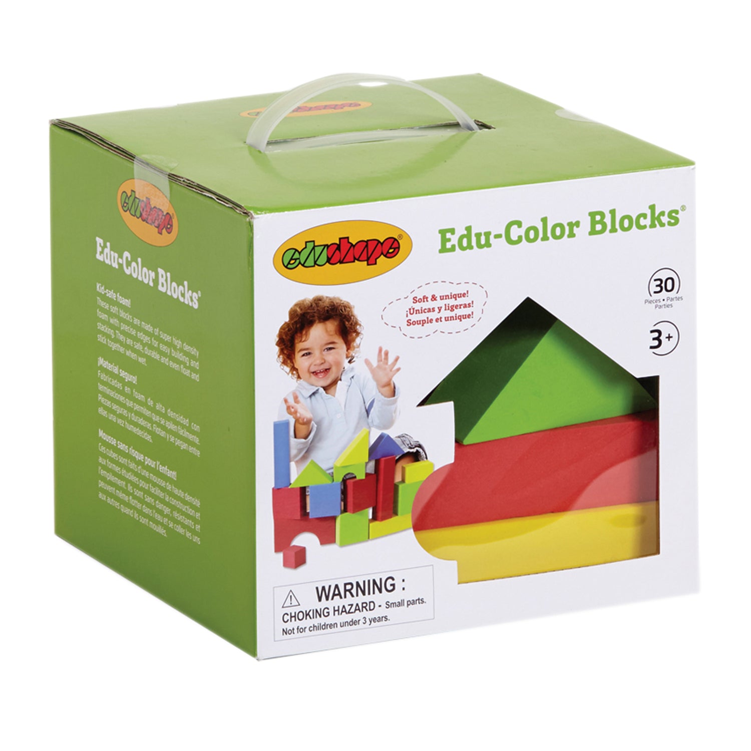 Edu-Color Building Blocks, 30 Pieces