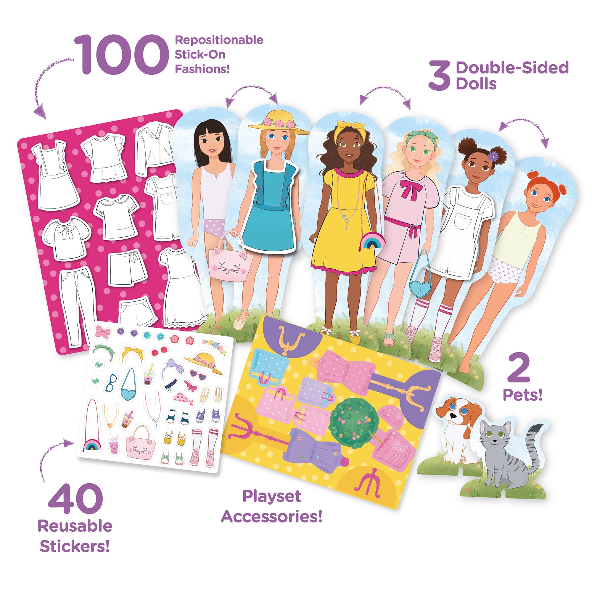 PaperCraft Sweet Boutique Paper Dolls - A1 School Supplies