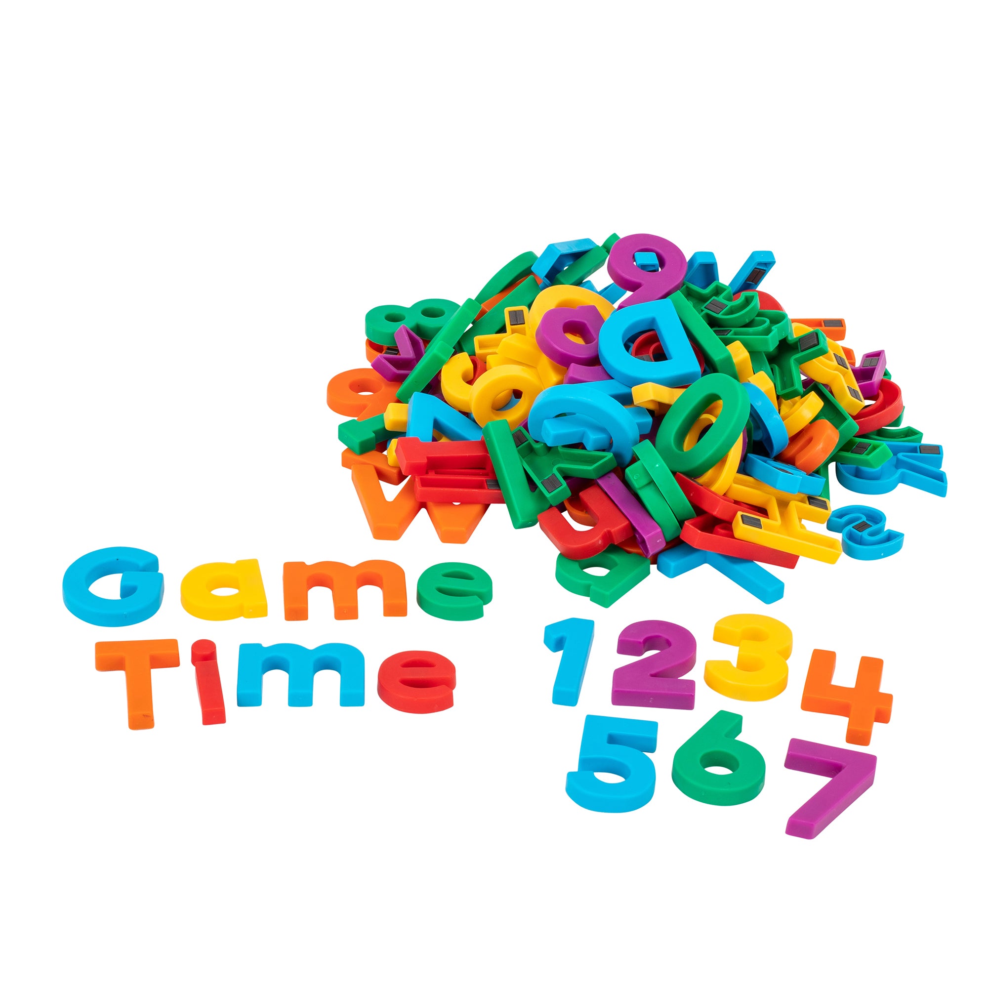 AlphaMagnets® & MathMagnets®, Multi-Colored, 126 Pieces