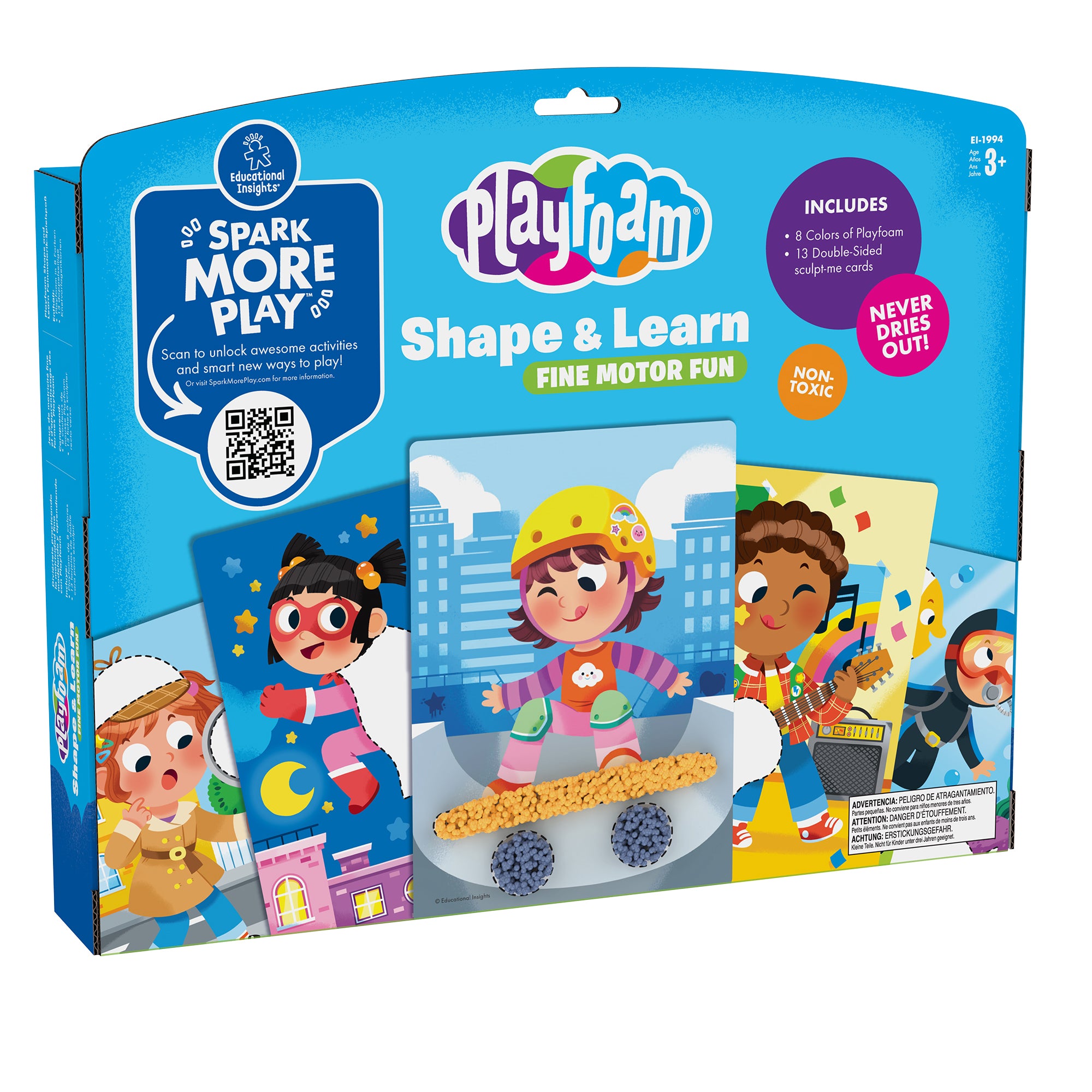 Playfoam® Shape & Learn Fine Motor Fun - A1 School Supplies