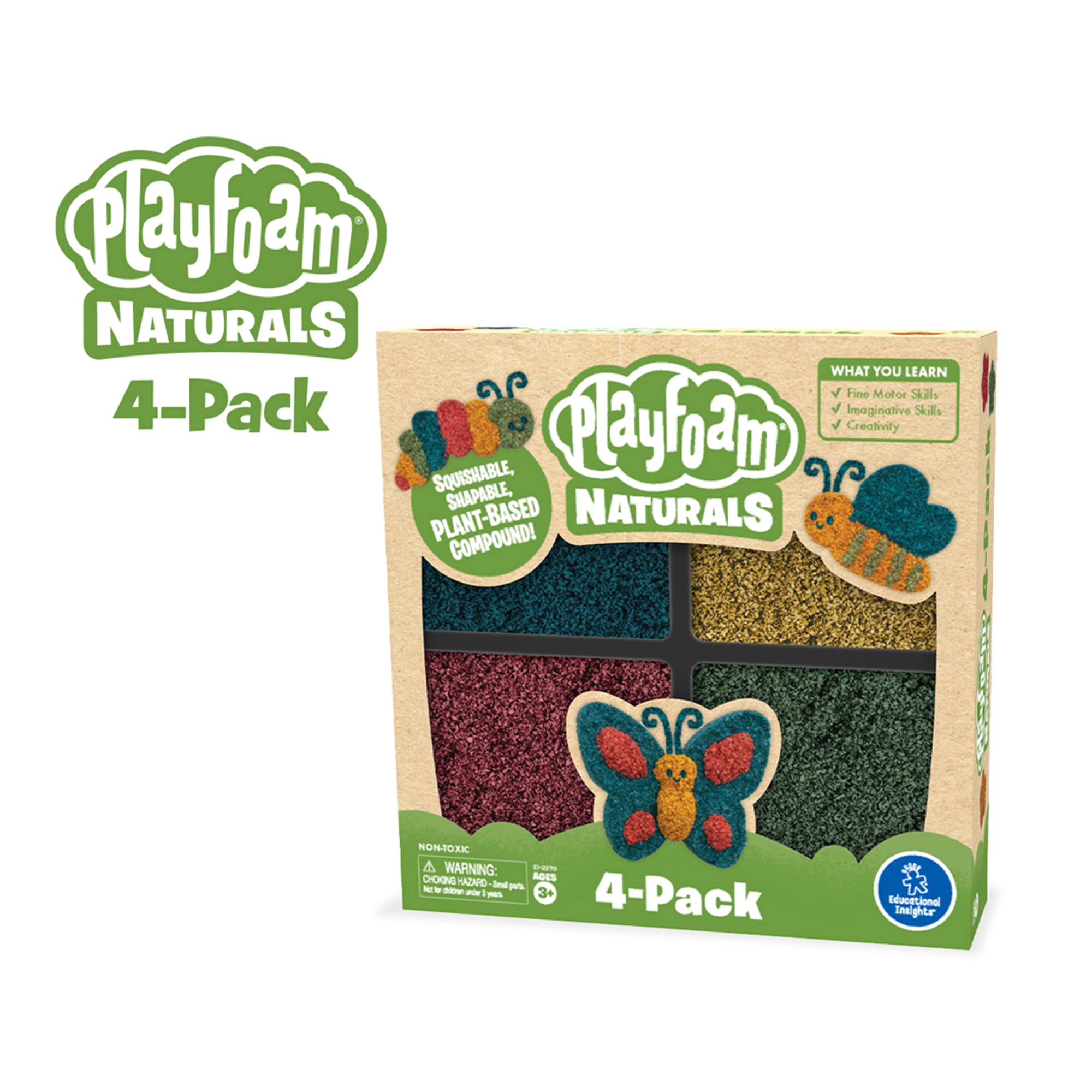 Playfoam® Naturals 4-Pack - A1 School Supplies