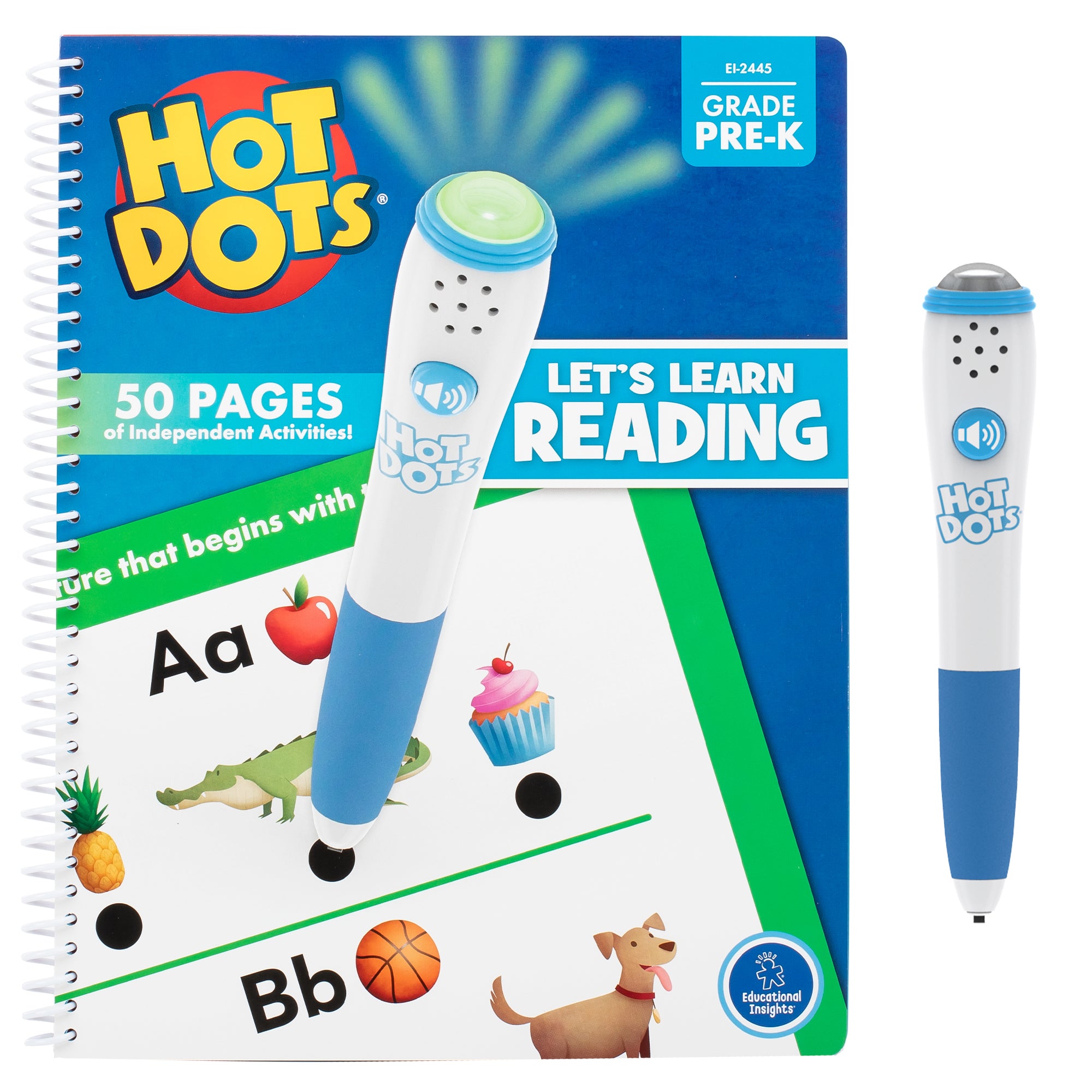 Hot Dots® Let's Learn Pre-K Reading! - A1 School Supplies