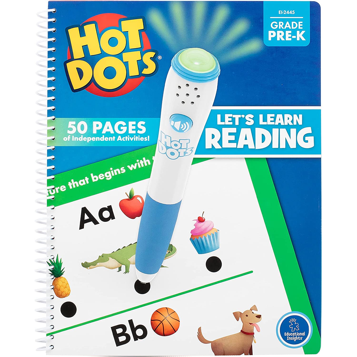 Hot Dots® Let's Learn Pre-K Reading! - A1 School Supplies