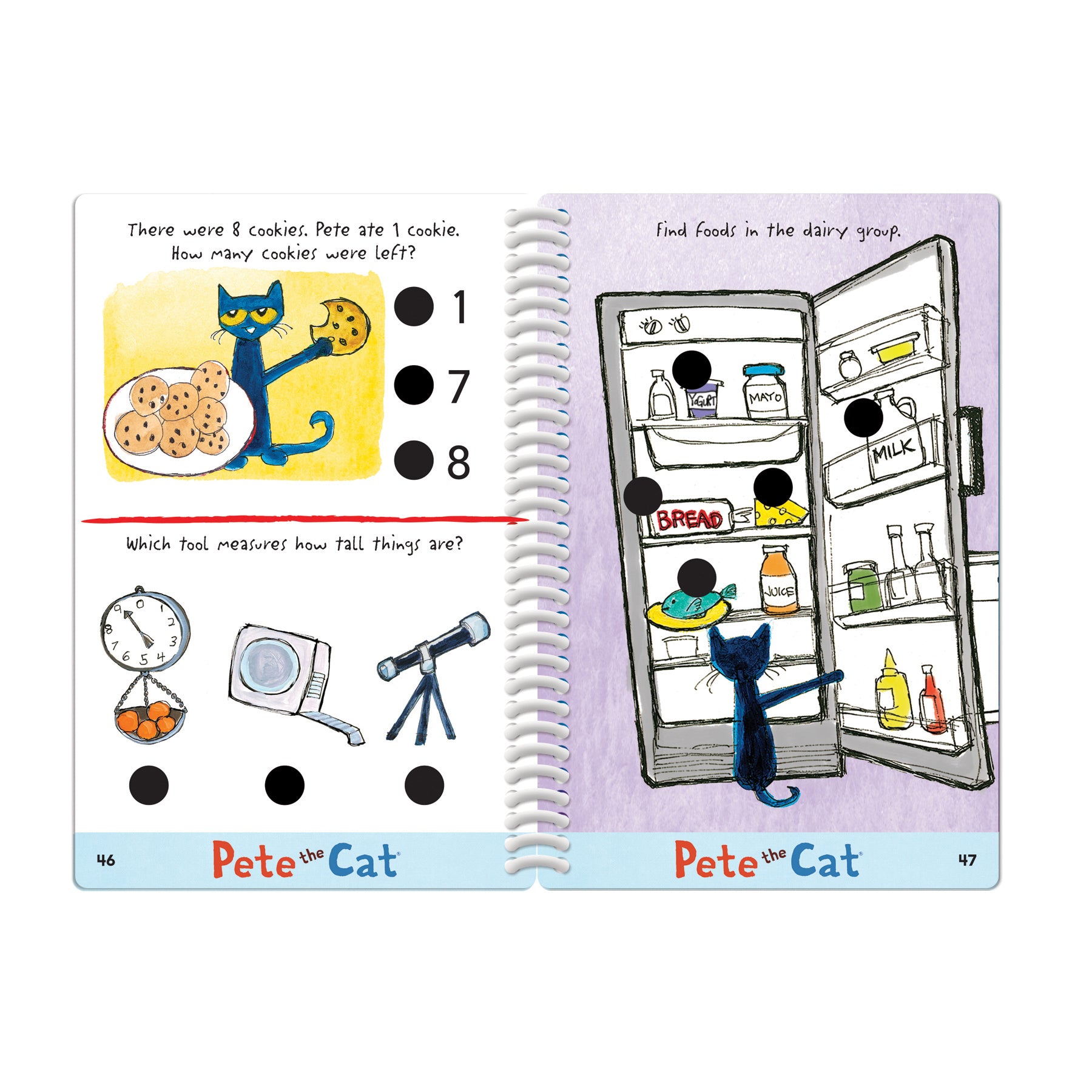 Hot Dots® Jr. Pete the Cat Kindergarten Rocks! Set - A1 School Supplies