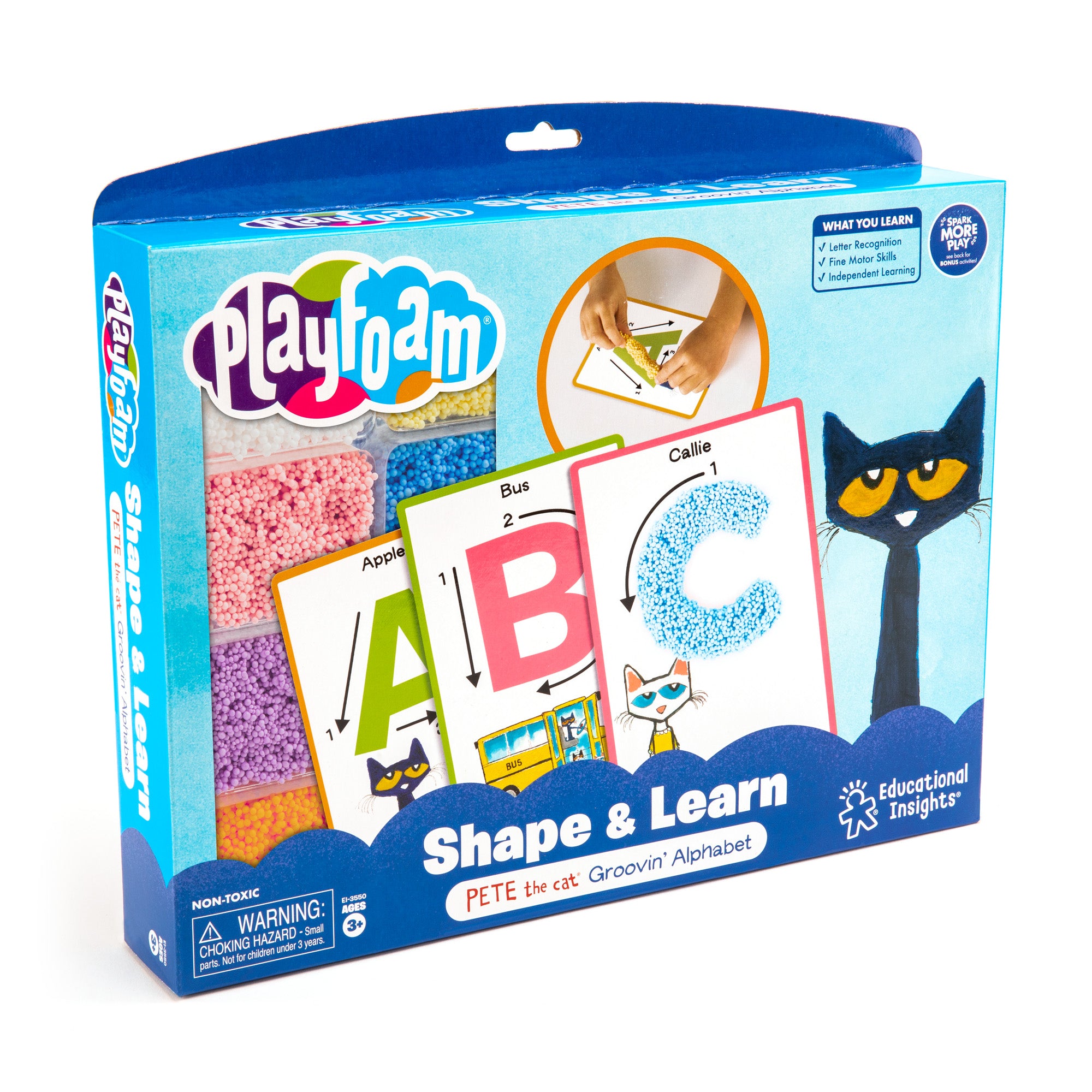 Playfoam Shape & Learn Pete the Cat Groovin' Alphabet - A1 School Supplies