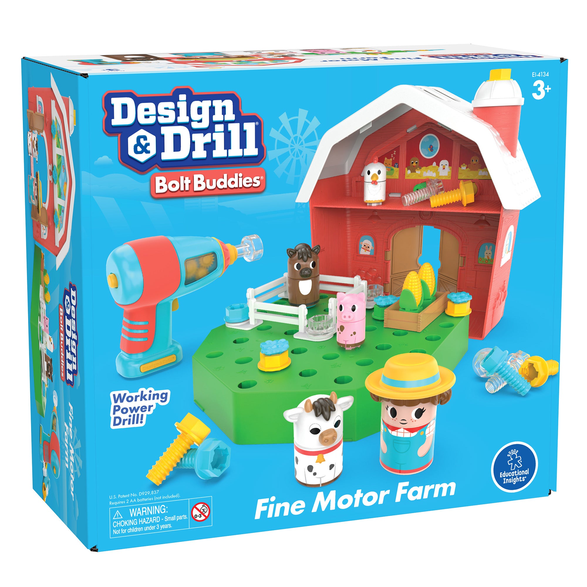 Design & Drill® Bolt Buddies® Barn - A1 School Supplies