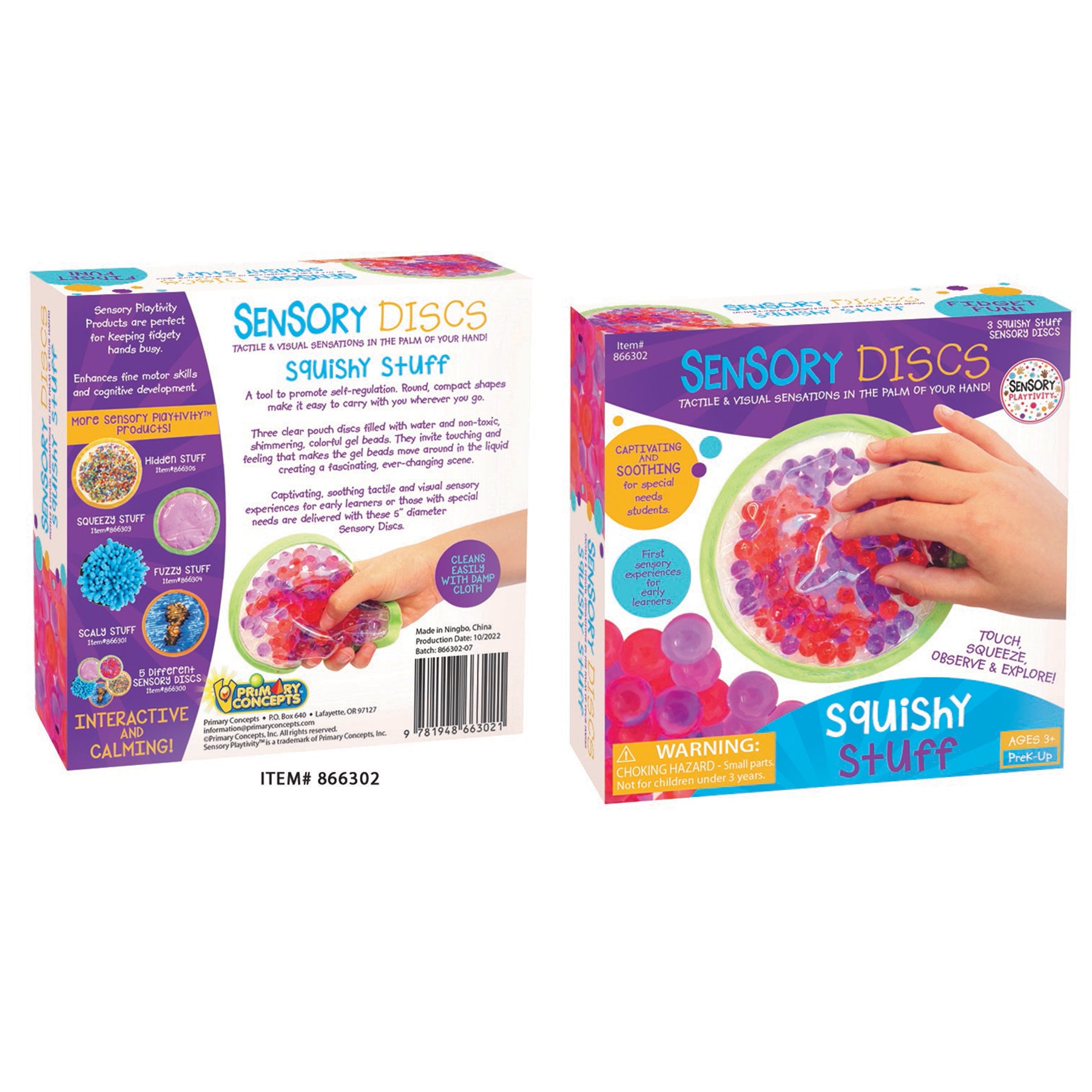 Squishy Stuff Sensory Discs 3-Pack