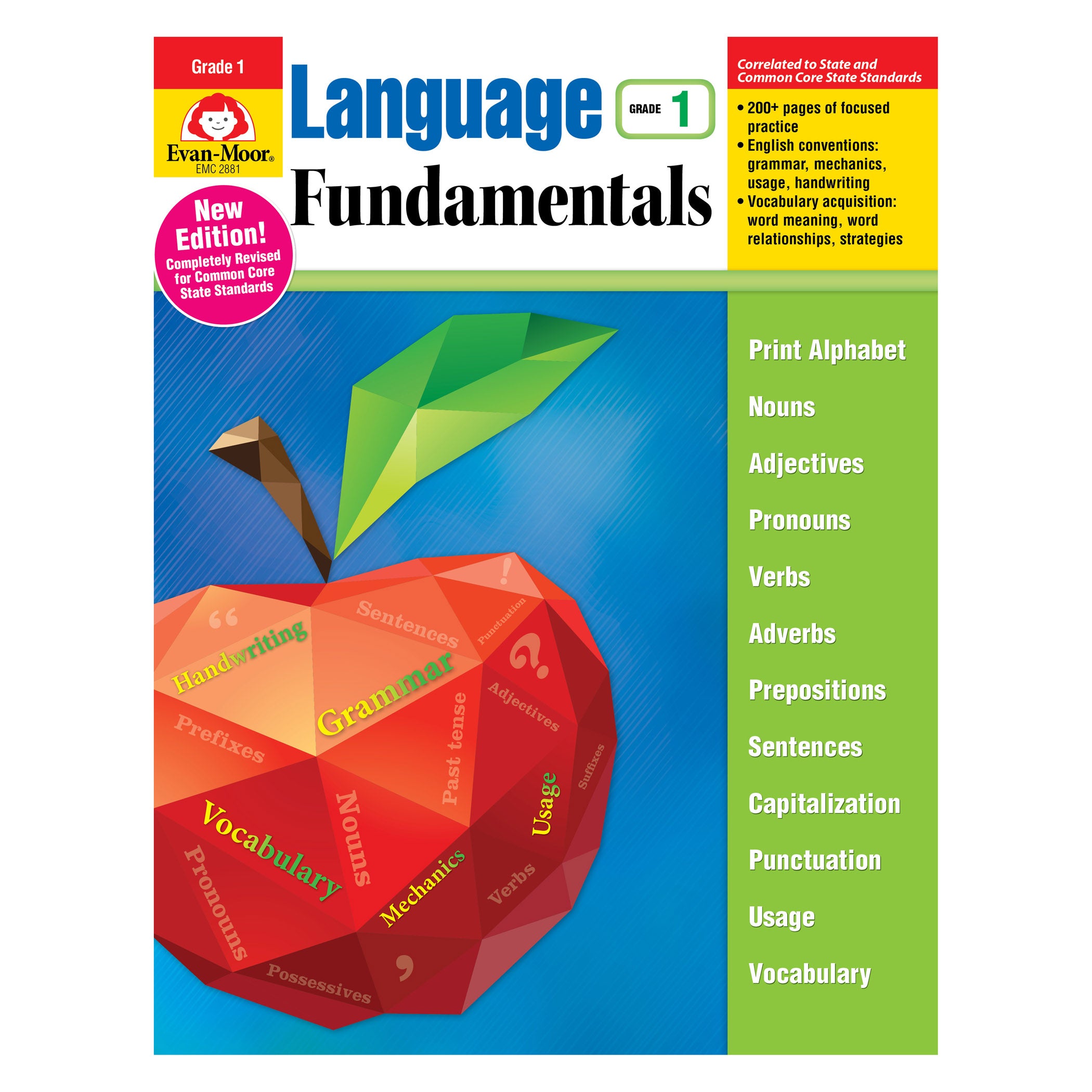 Language Fundamentals, Grade 1 - Teacher Reproducibles