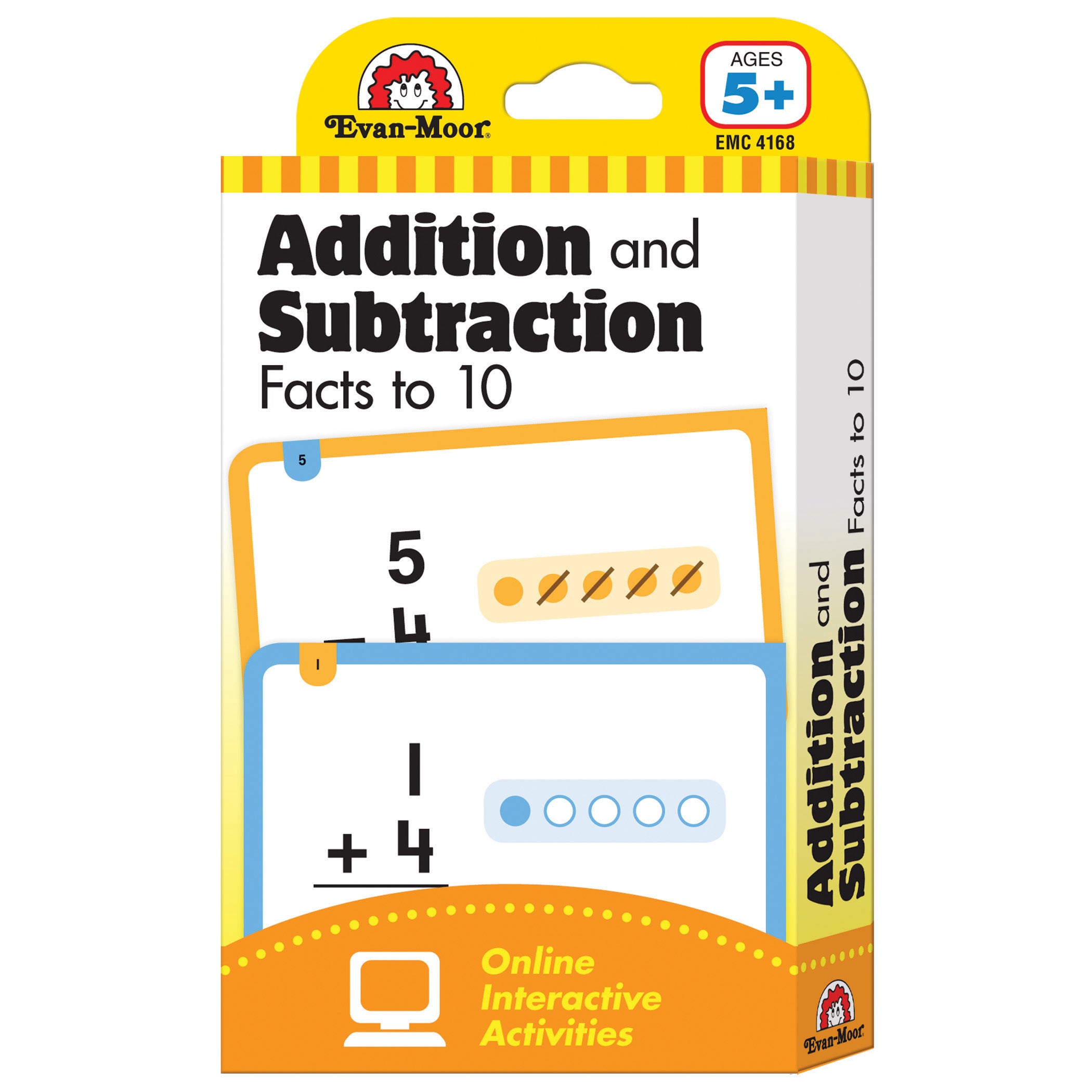 Learning Line: Addition and Subtraction Facts to 10, Grade 1+ (Age 5+) - 56 Flashcards Per Pack, 6 Packs