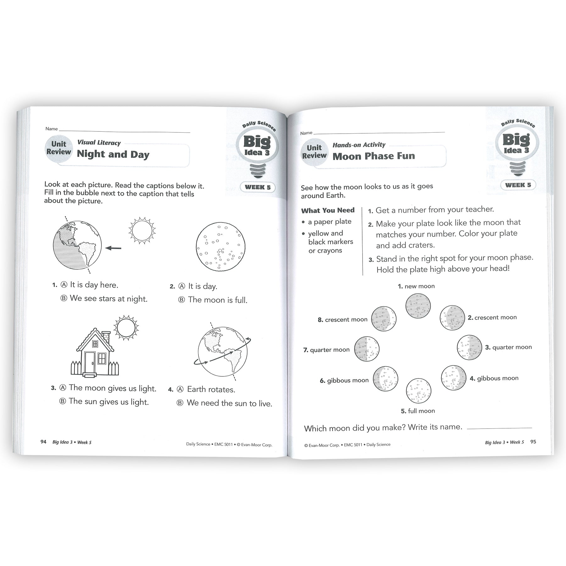 Daily Science Book, Grade 1