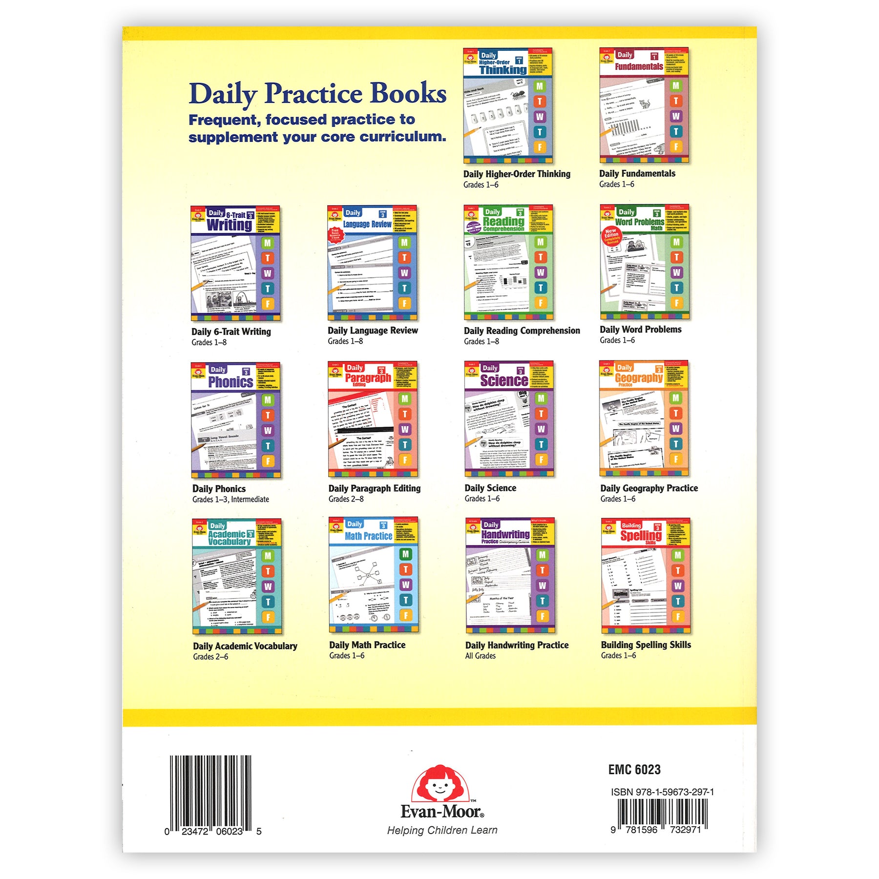 Daily 6-Trait Writing Book, Grade 3