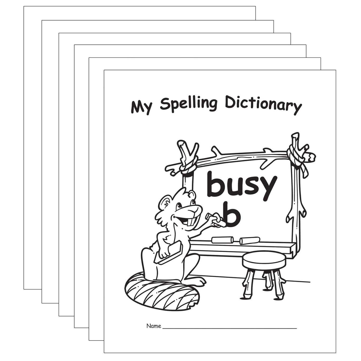 My Own Books™ My Spelling Dictionary, Pack of 6