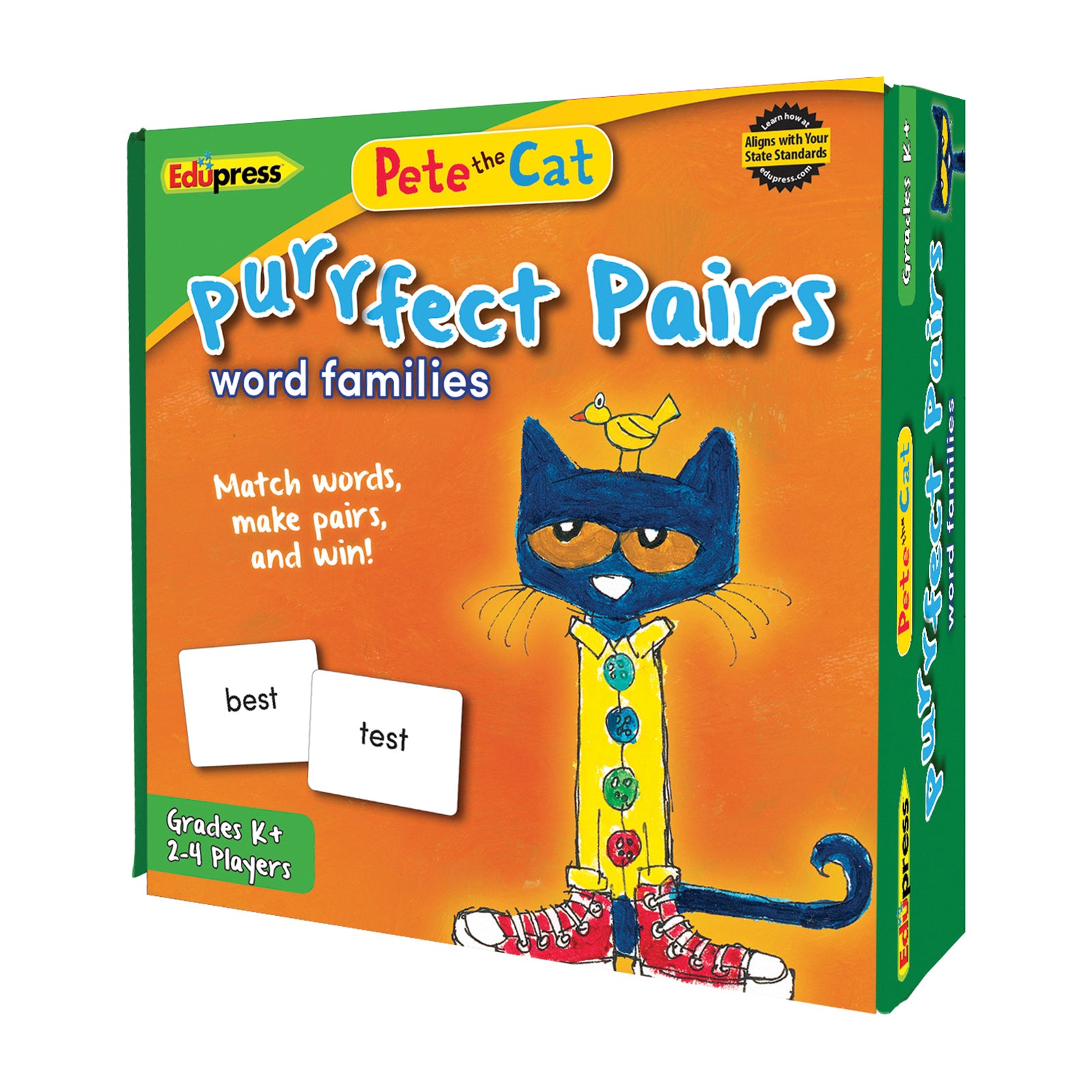 Pete the Cat® Purrfect Pairs Game: Word Families