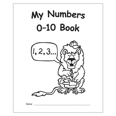 My Own Books™: My Numbers 0-10 Book, 10-Pack - A1 School Supplies