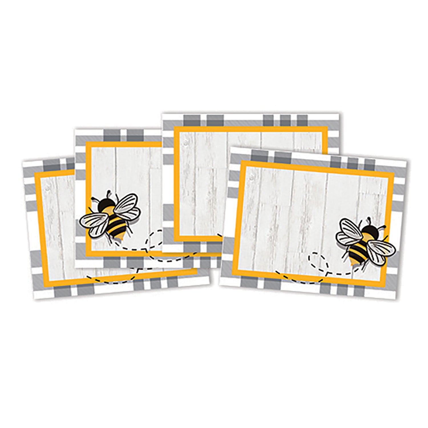 The Hive Self-Adhesive Name Tags, 40 Per Pack, 6 Packs - A1 School Supplies