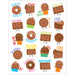 Chocolate Scented Stickers, 80 Per Pack, 6 Packs - A1 School Supplies