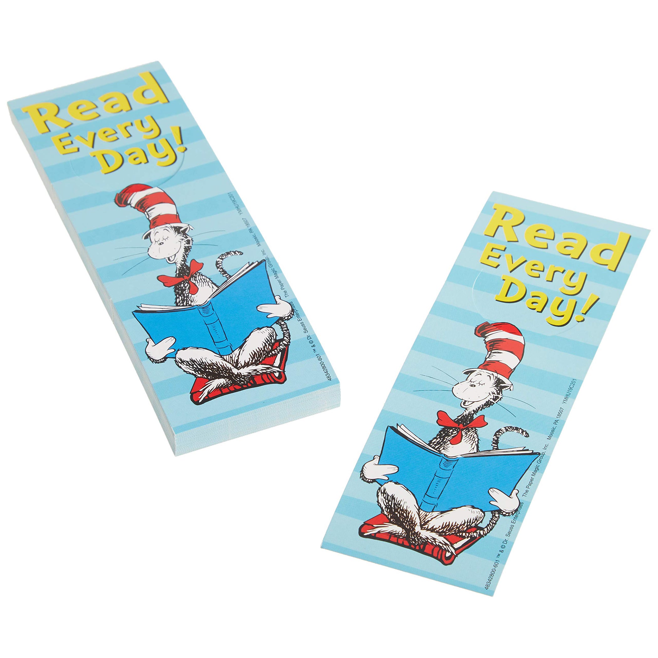 Cat in the Hat™ Read Every Day Bookmarks, 36 Per Pack, 6 Packs