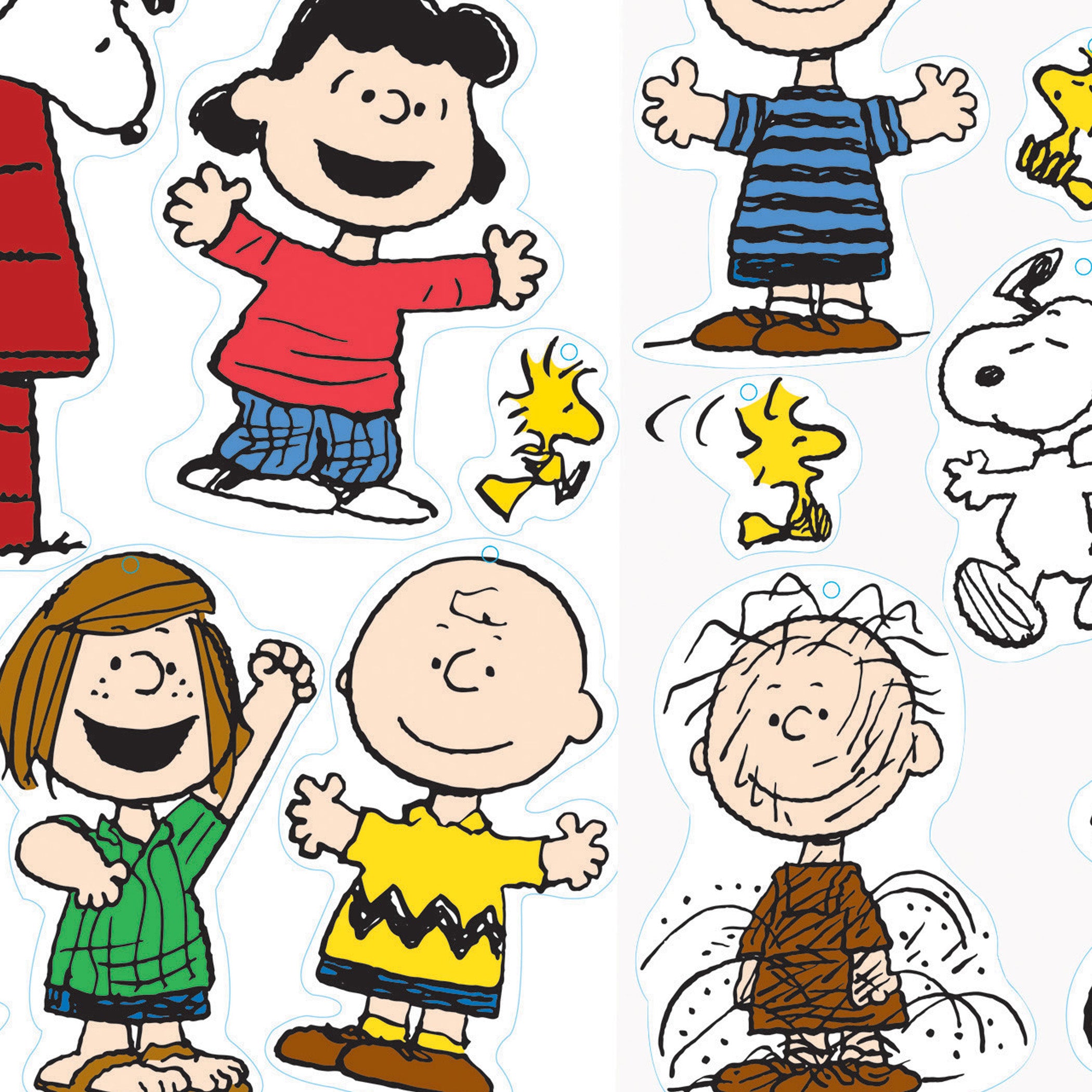 Peanuts® Classic Characters 2-Sided Deco Kit, 6 Kits