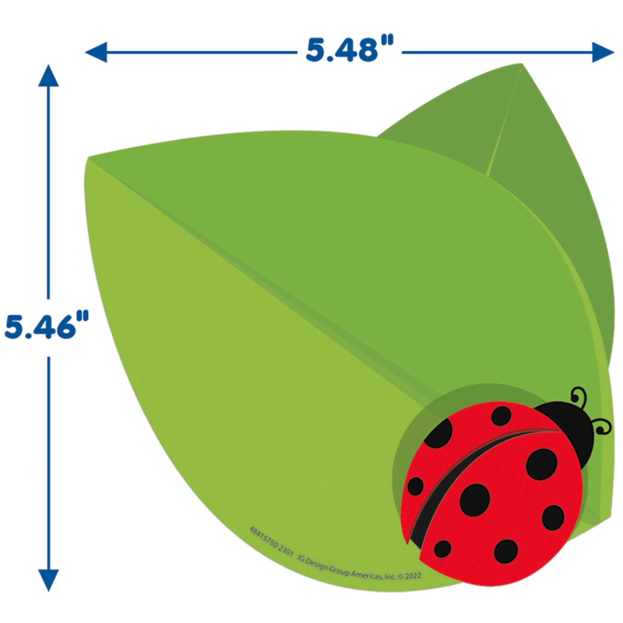 Ladybug Paper Cut-Outs, 36 Per Pack, 3 Packs - A1 School Supplies