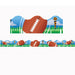 Football Deco Trim®, 37 Feet Per Pack, 6 Packs - A1 School Supplies