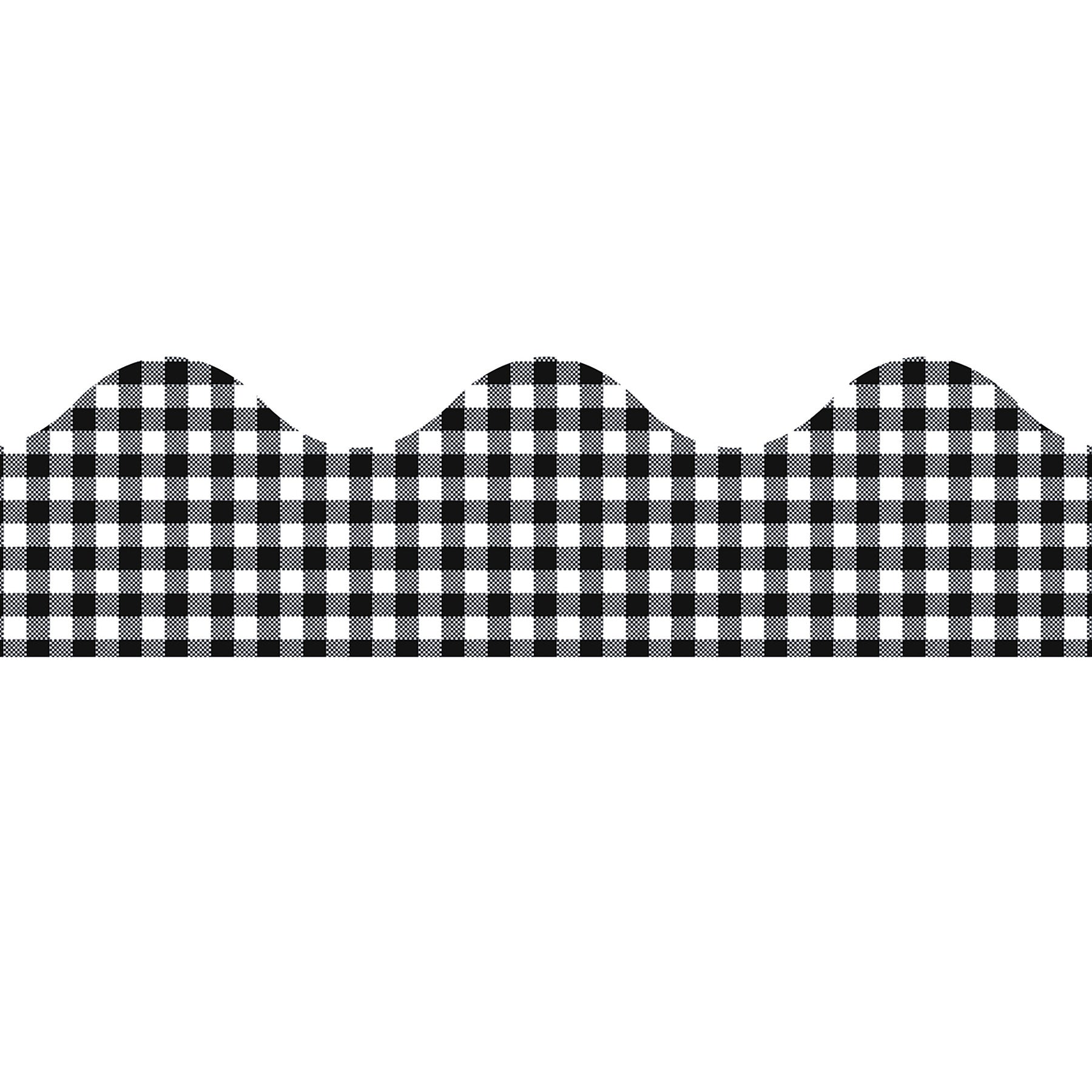 Gingham Extra Wide Deco Trim®, 37 Feet Per Pack, 6 Packs