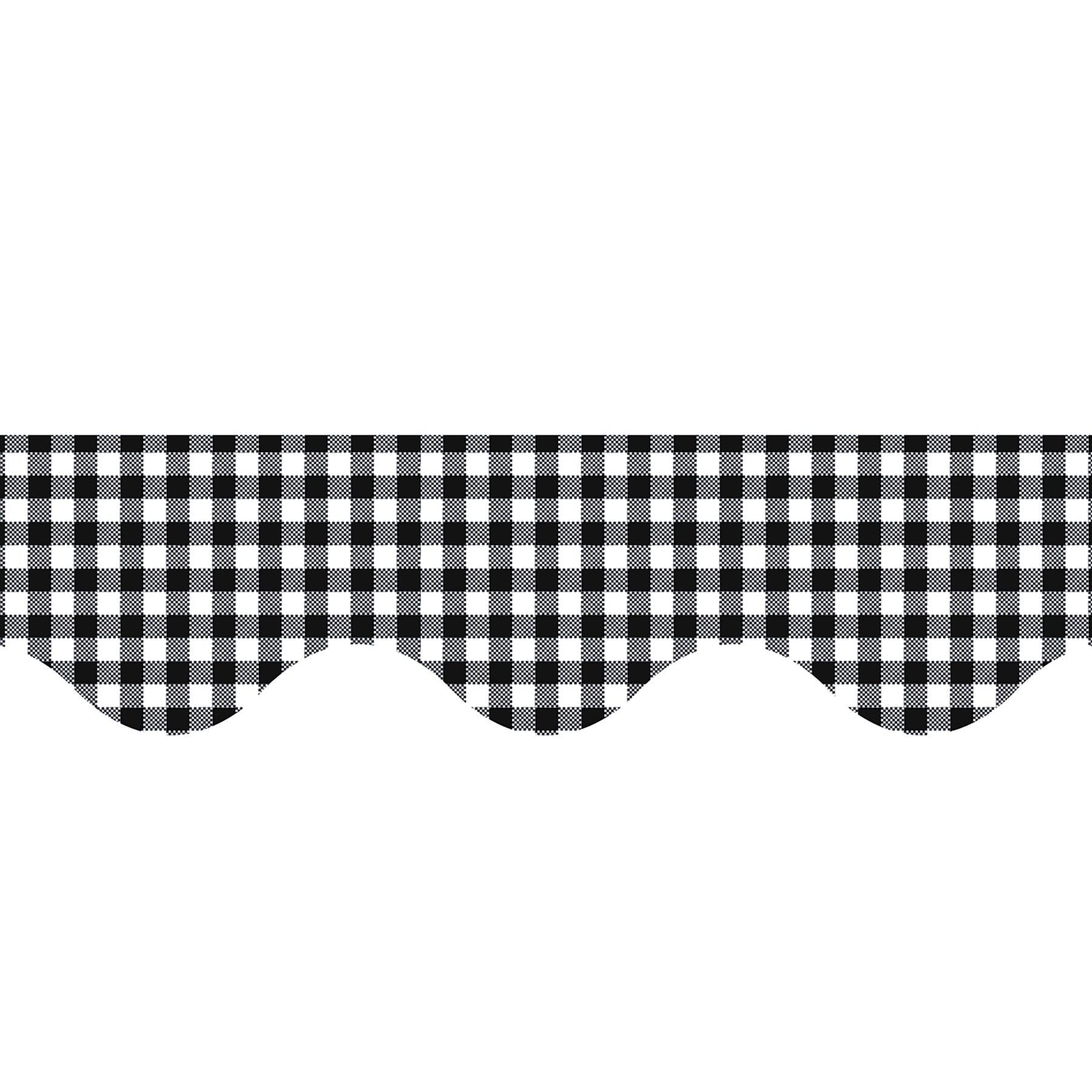 Gingham Extra Wide Deco Trim®, 37 Feet Per Pack, 6 Packs