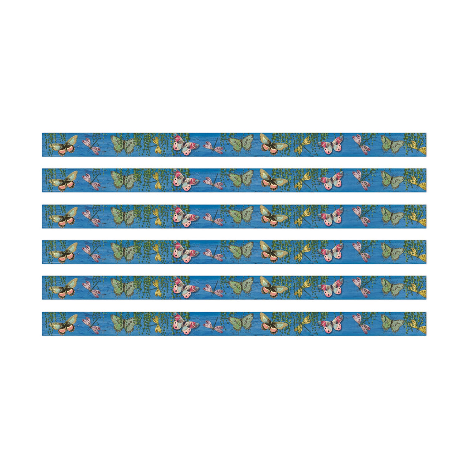 Curiosity Garden Butterfly Deco Trim®, 37 Feet Per Pack, 6 Packs