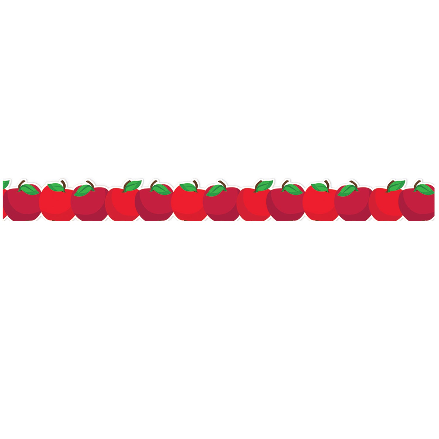 Apple Die-Cut Extra Wide Deco Trim®, 37 Feet Per Pack, 6 Packs