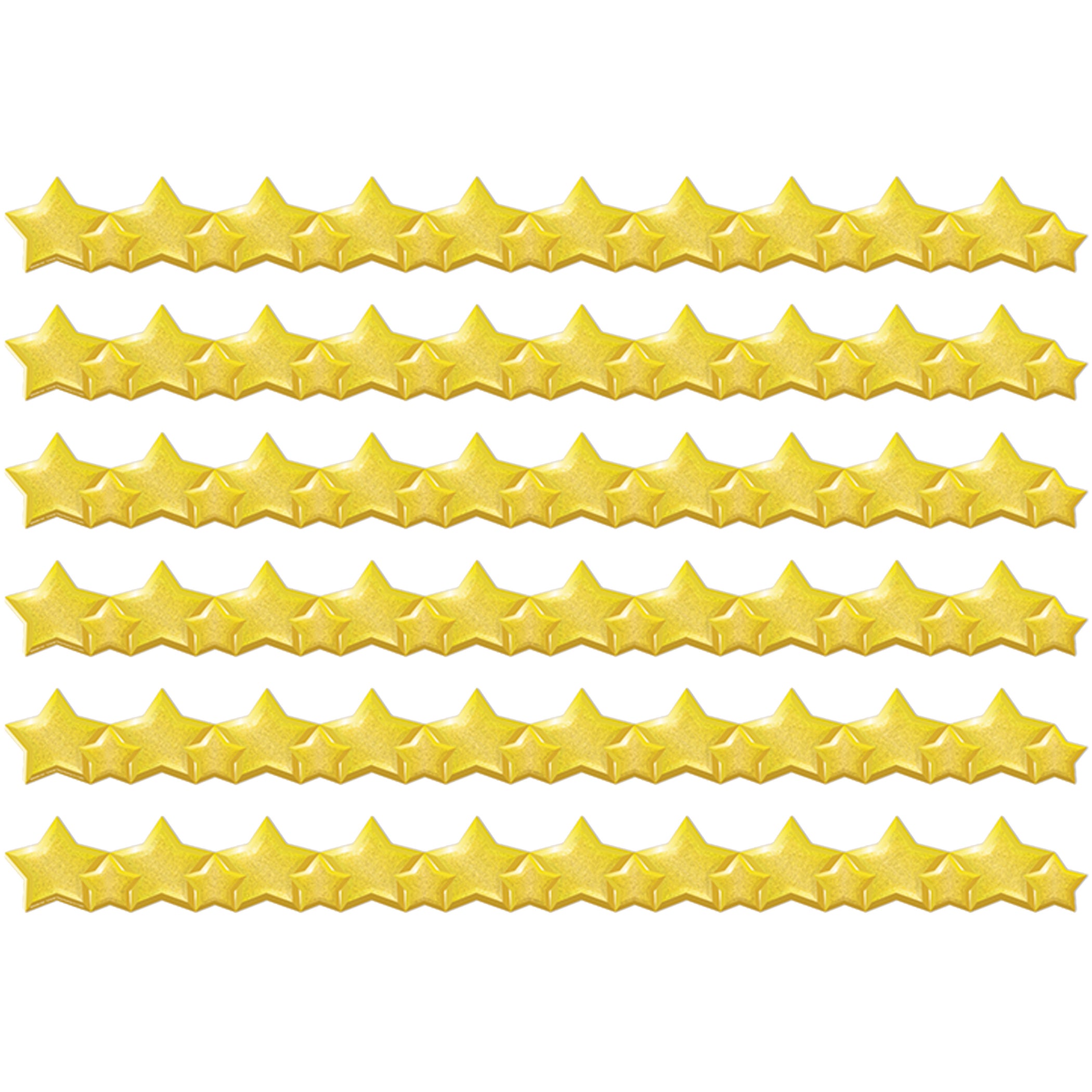 Stars Extra Wide Deco Trim®, 37 Feet Per Pack, 6 Packs