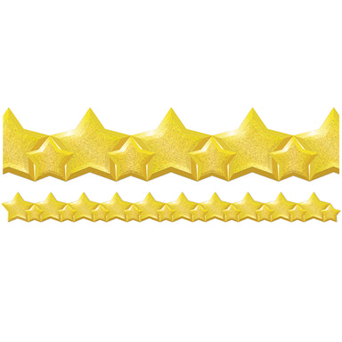 Stars Extra Wide Deco Trim®, 37 Feet Per Pack, 6 Packs - A1 School Supplies