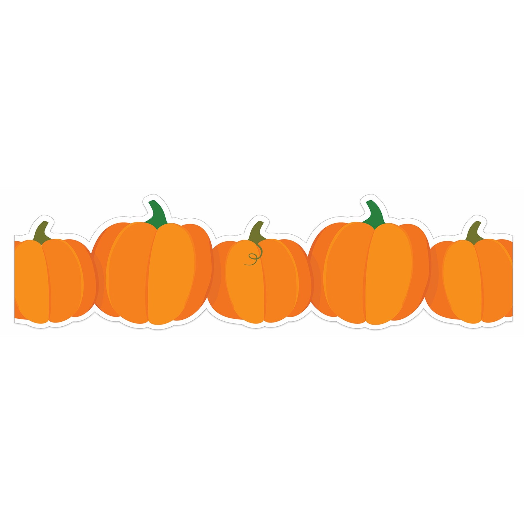 Pumpkins Extra Wide Deco Trim®, 37 Feet Per Pack, 6 Packs