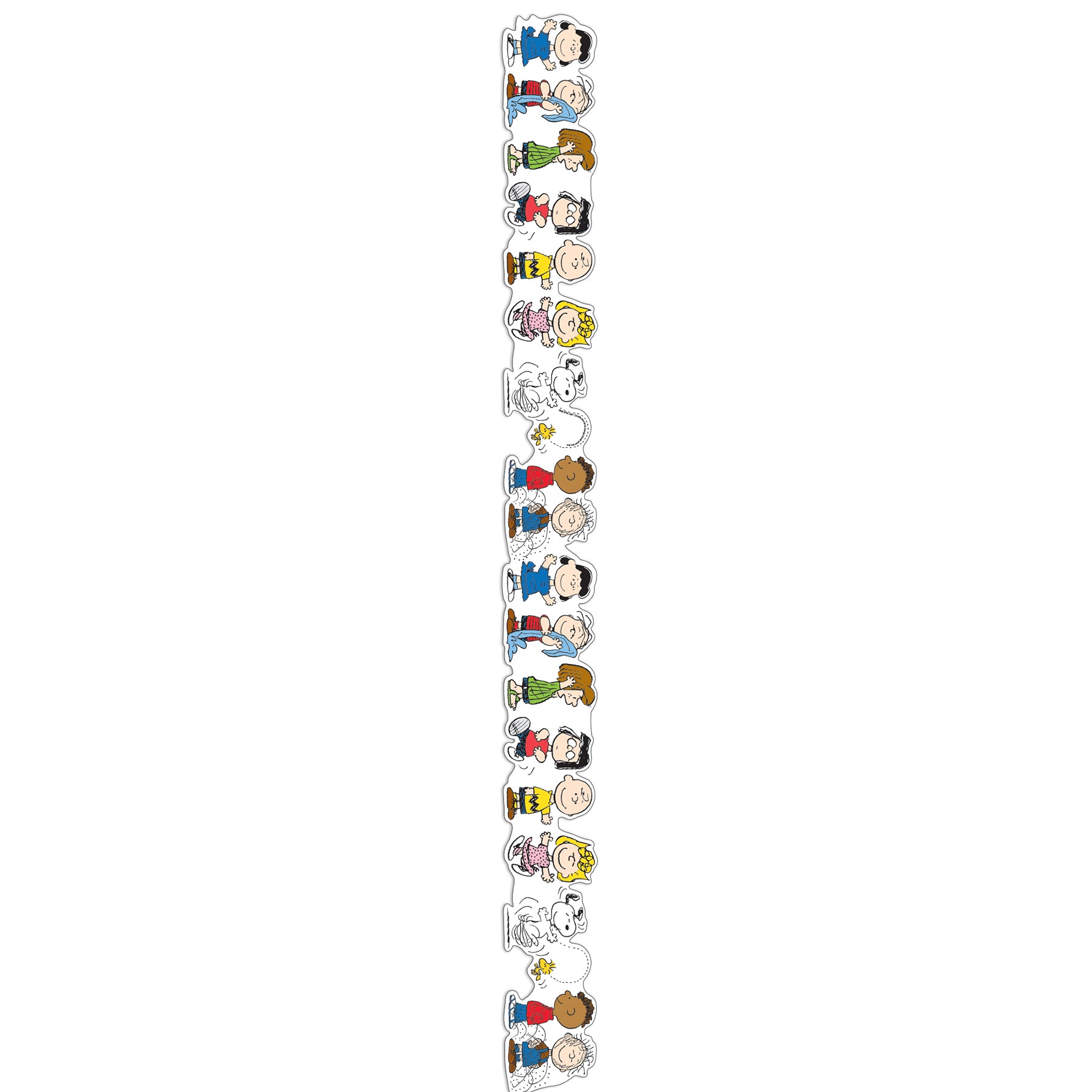 Peanuts® Character Lineup Extra Wide Die-Cut Deco Trim®, 37 Feet Per Pack, 6 Packs