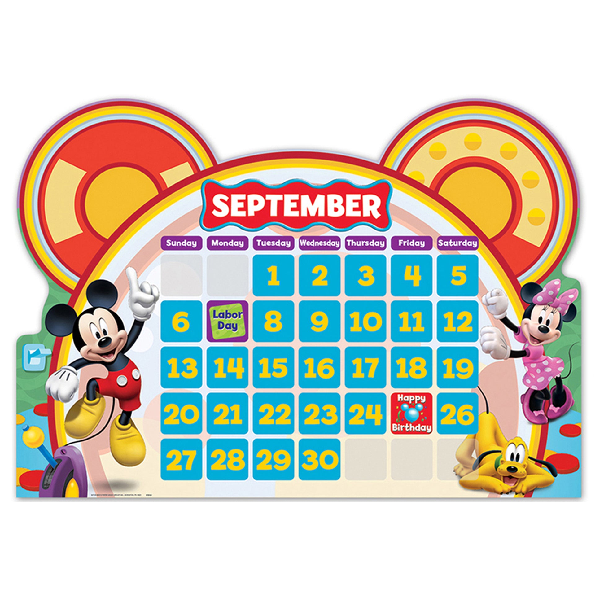 Mickey Mouse Clubhouse® Calendar Bulletin Board Set