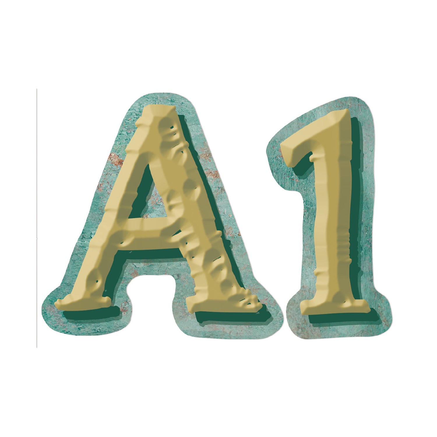 Curiosity Garden Deco Letters, 178 Per Pack, 3 Packs - A1 School Supplies