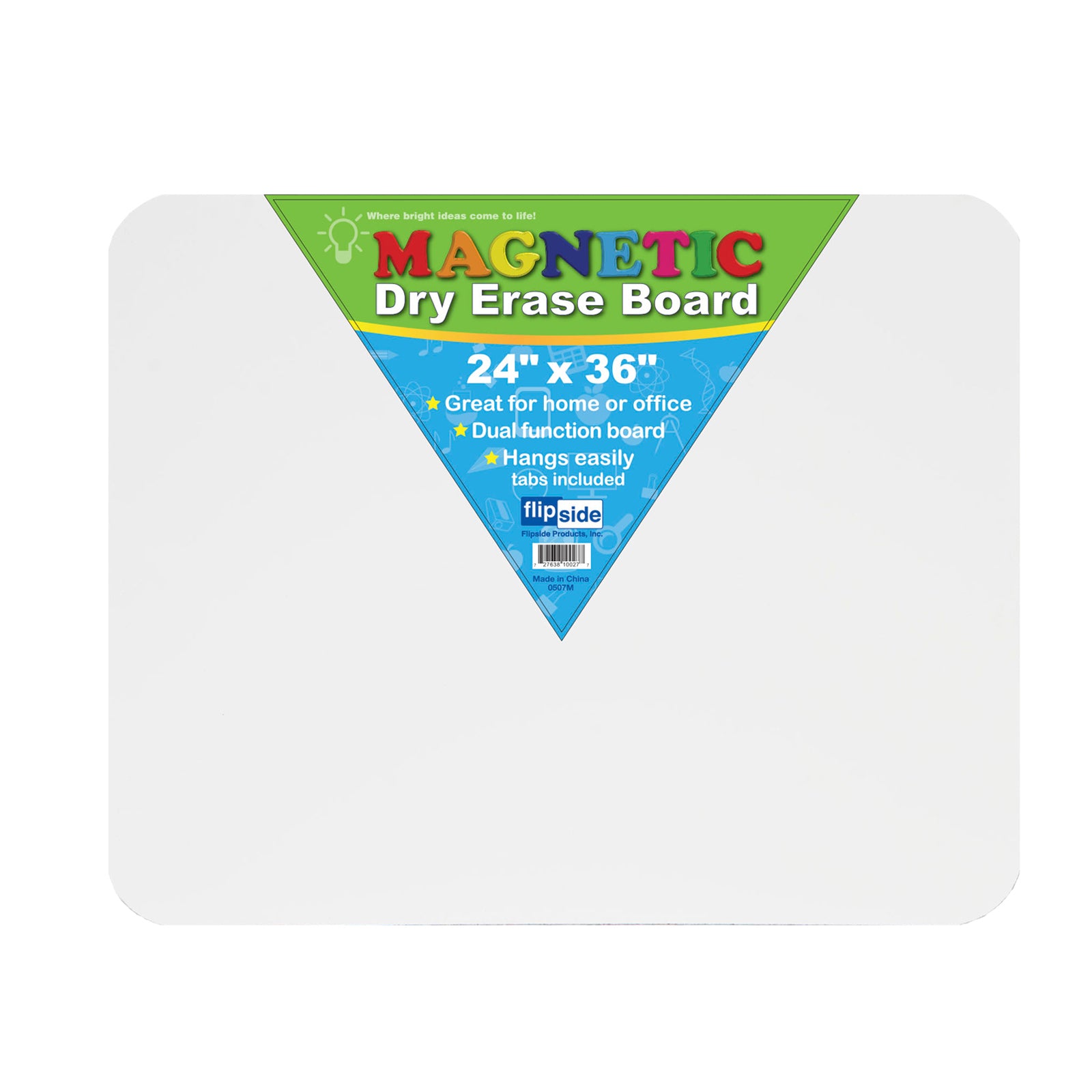 Magnetic Dry Erase Board, 24" x 36"